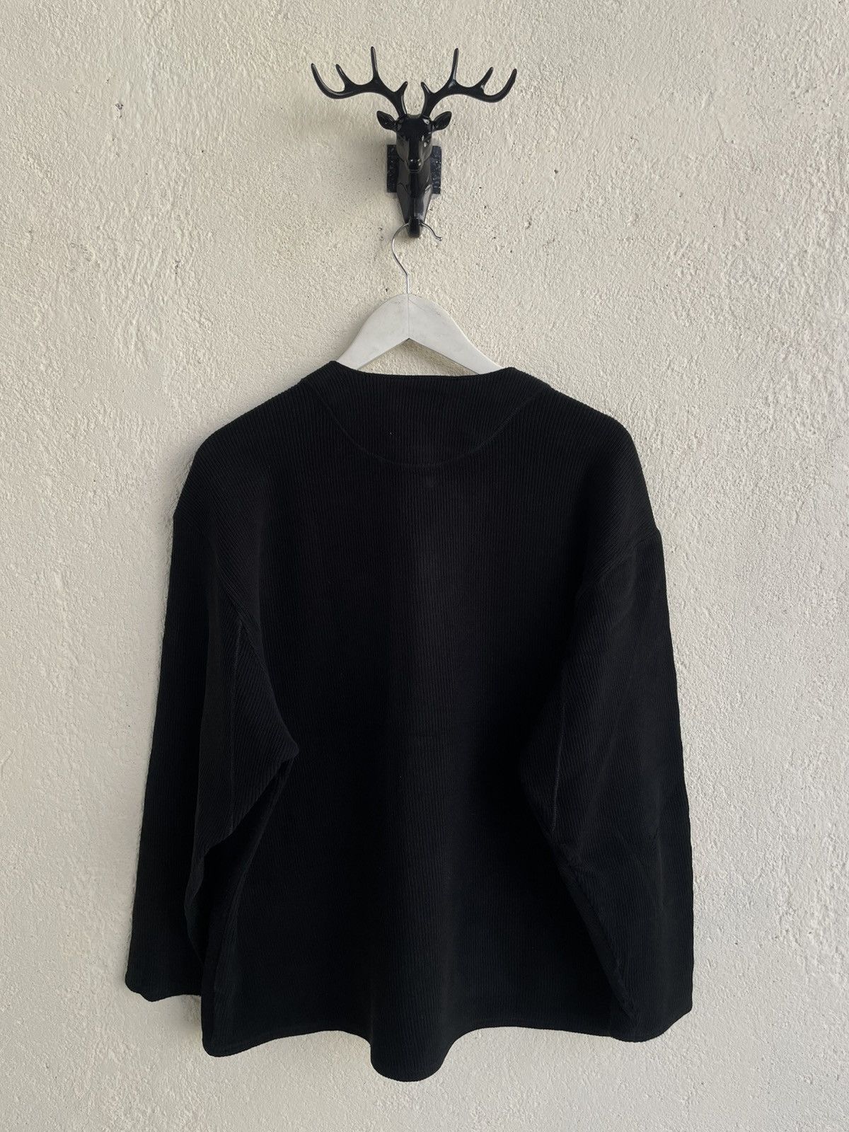Yves Saint Laurent 2000s Boss Knitwear Cardigan Thermal Embroidery Y2K CDG YSL Size US XXL / EU 58 / 5 - 6 Thumbnail