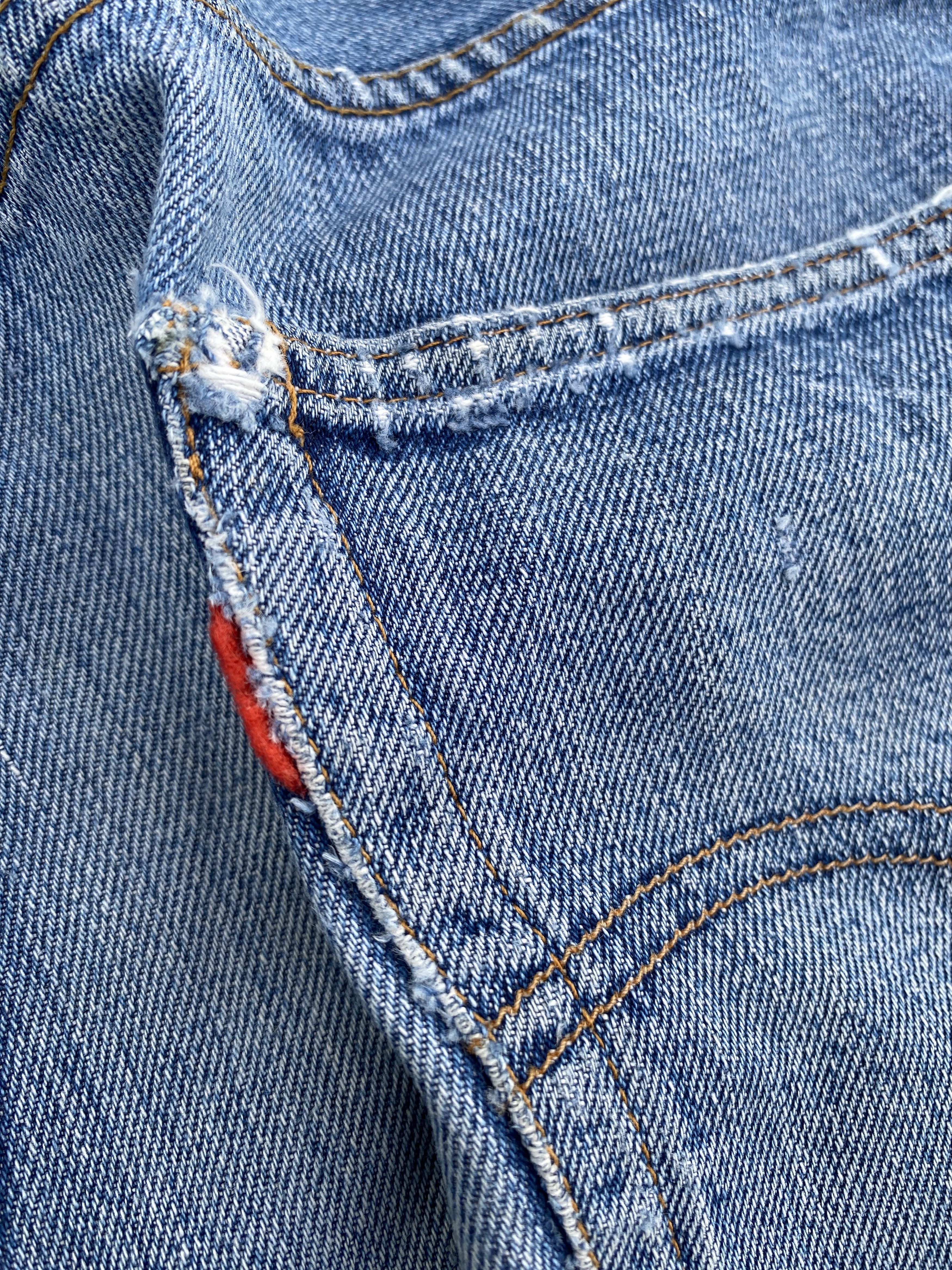 Levi's Vintage 70s Levis 501 Big E #2 Redline Selvedge Jeans Size US 36 / EU 52 - 11 Thumbnail