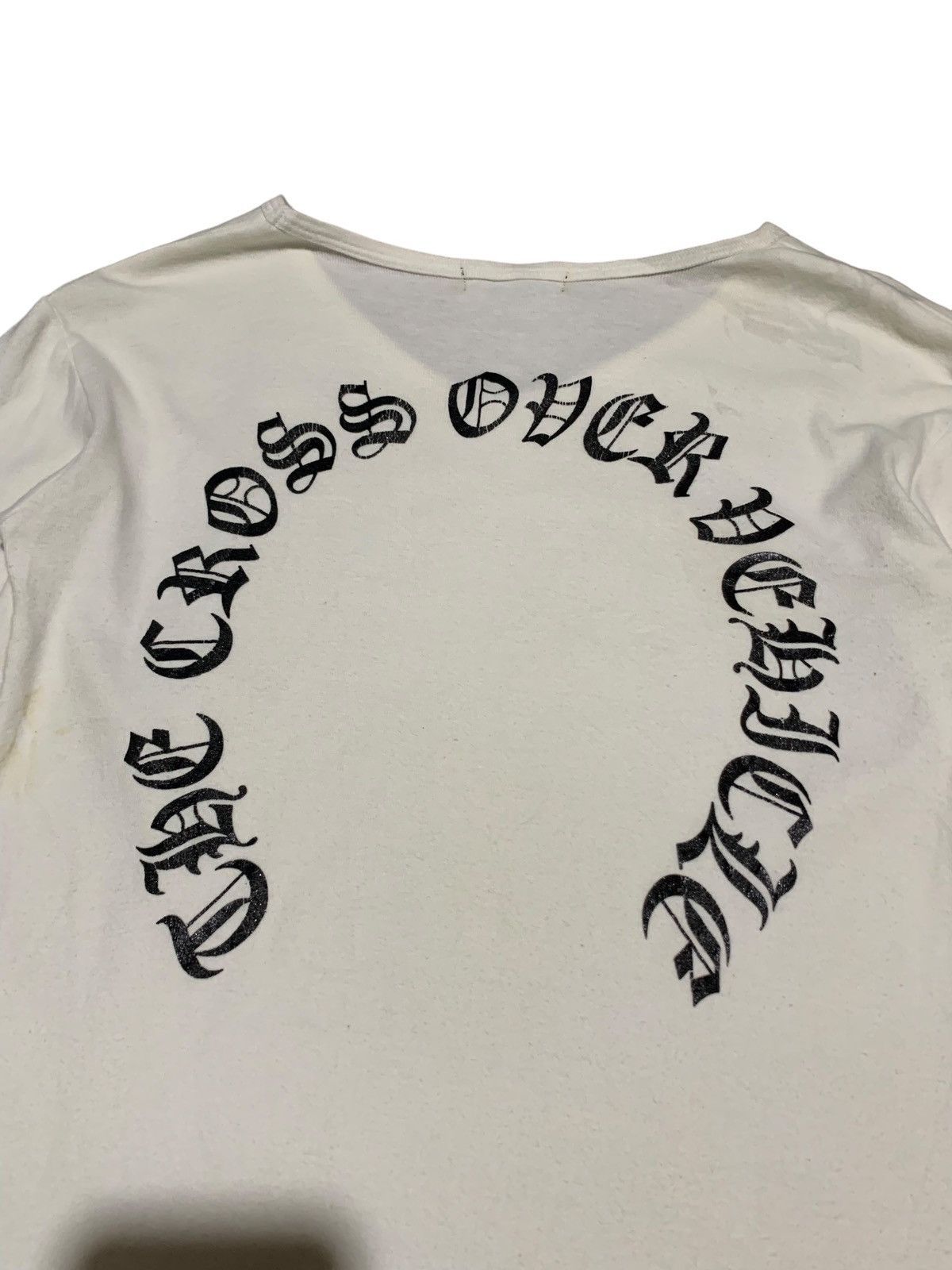 If Six Was Nine Detective struct FUCK EM ALL cross chrome hearts style tees Size US M / EU 48-50 / 2 - 6 Thumbnail