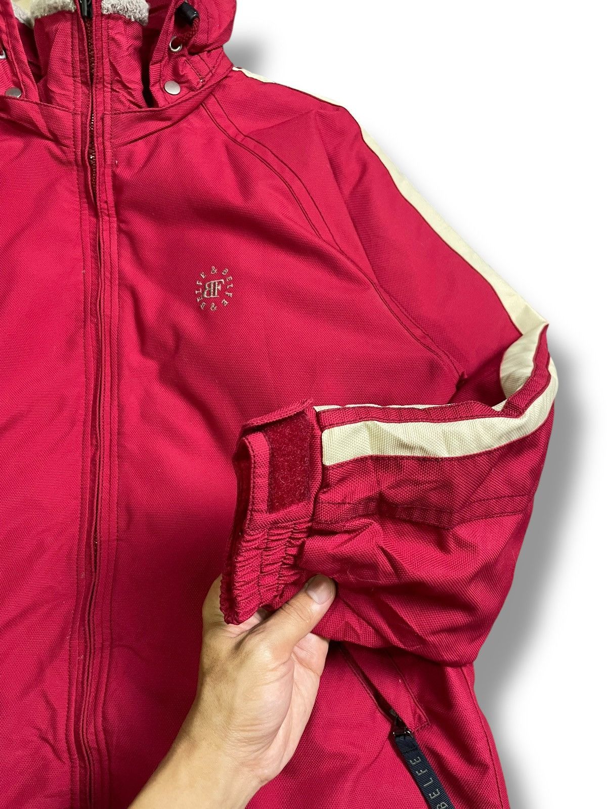 Vintage Belfe&Belfe x Sportswear Hooded Jacket (37) Size US M / EU 48-50 / 2 - 4 Thumbnail