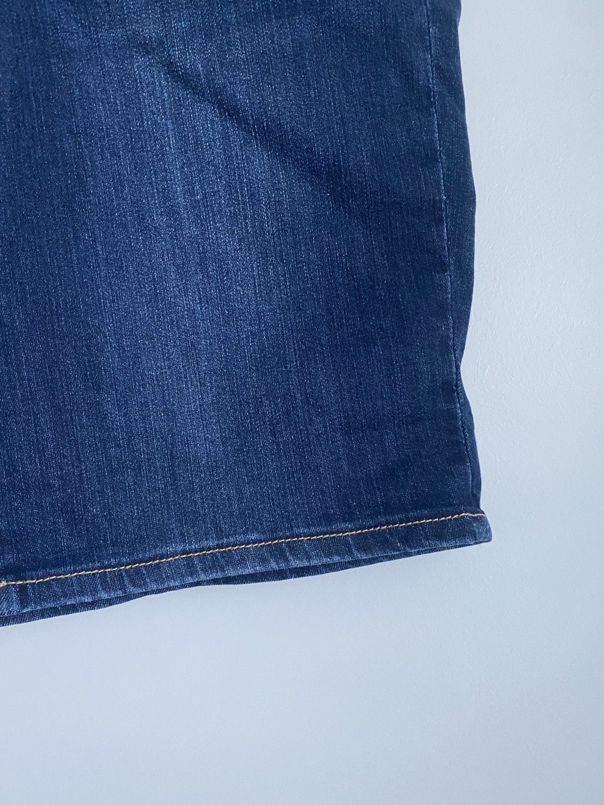 Seven 7 New SEVEN 7 Womens 10 Sunset Bermuda Shorts Denim Jeans Zip Size 32" / US 10 / IT 46 - 3 Thumbnail