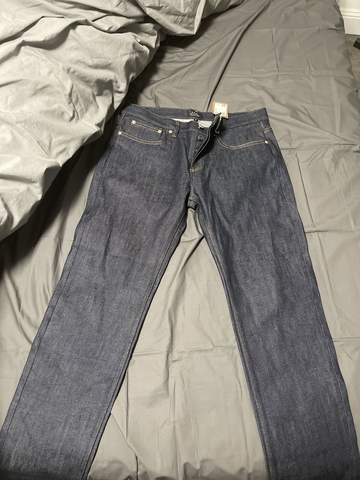 A.P.C. A.P.C petit standard jeans indigo blue size 32 brand new Size US 32 / EU 48 - 1 Thumbnail