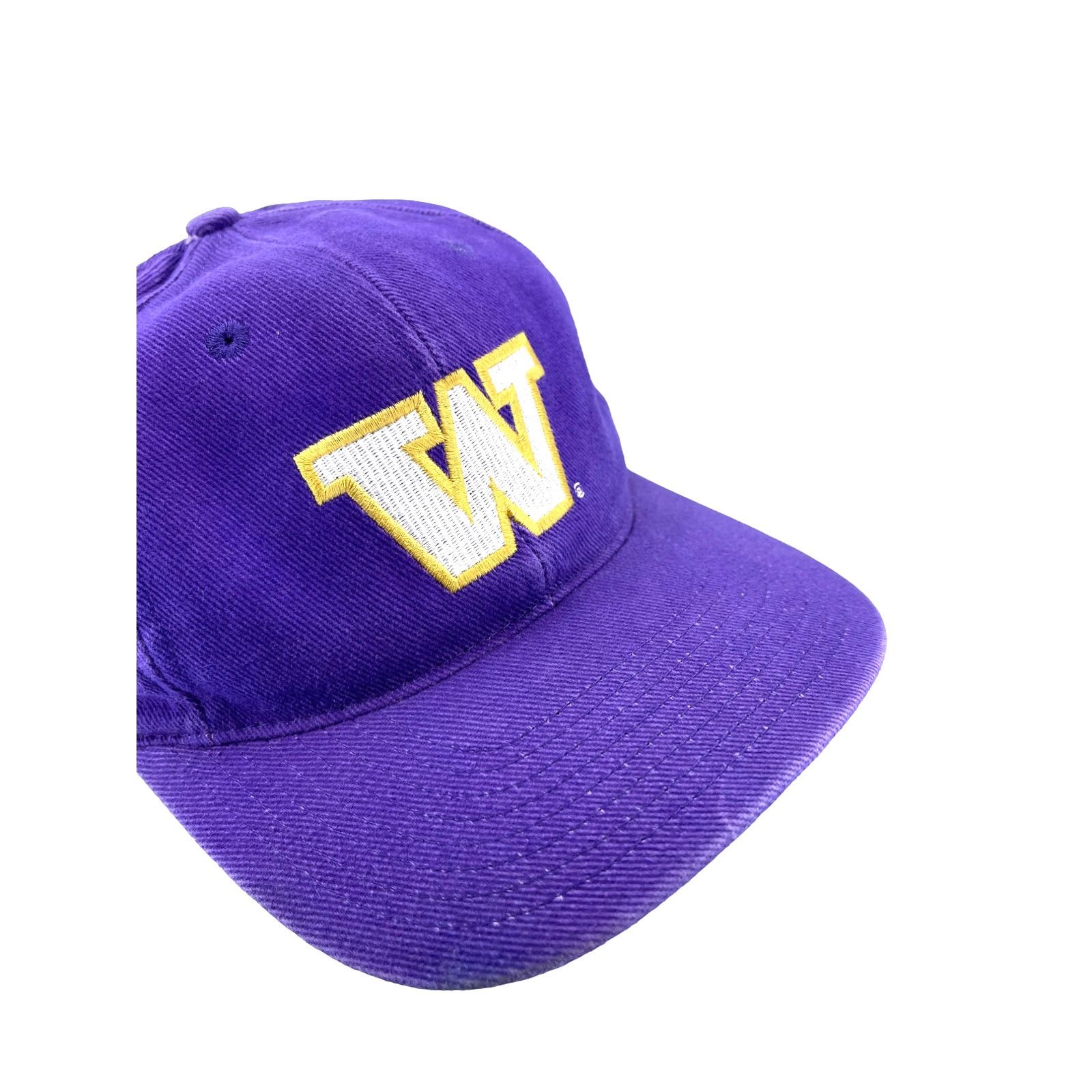 Nike × Vintage Vintage 1990's Nike Washington Huskies Snapback Hat Size ONE SIZE - 5 Thumbnail