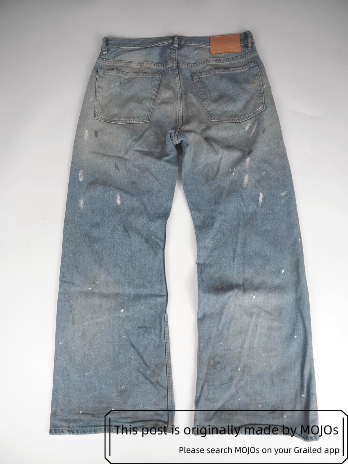 Acne Studios W31L30 Acne Studios 2021M Distressed Denim mojos582 Size US 31 - 3 Thumbnail