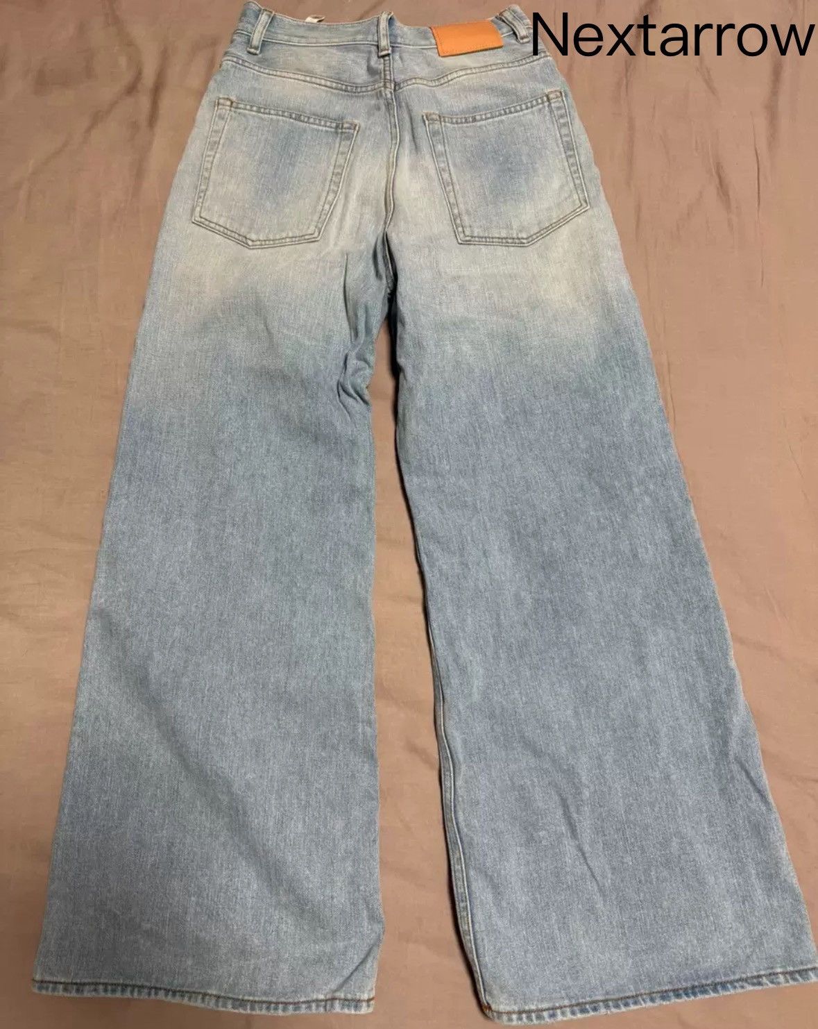 Acne Studios Acne studios High-waisted wide-leg jeans 2412-Nextarrow Size US 28 / EU 44 - 2 Thumbnail