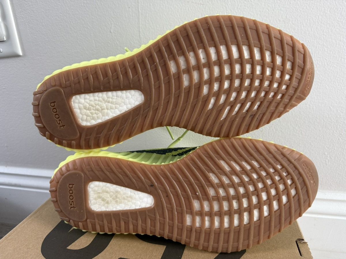 Adidas ADIDAS Yeezy Boost 350 V2 Semi Frozen Yellow B37572 Sz 12 Size US 12 / EU 45 - 8 Thumbnail