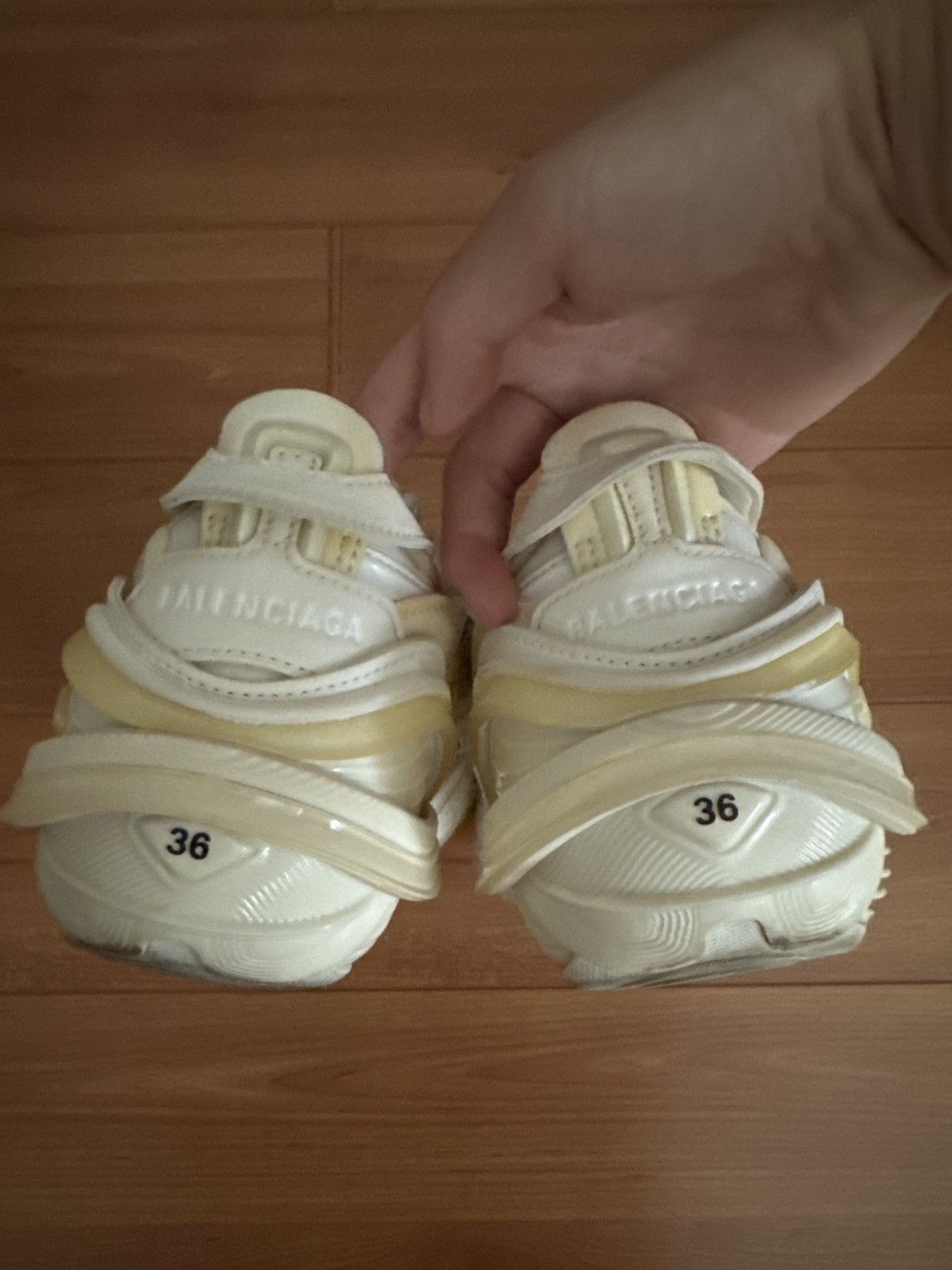 Balenciaga Balenciaga Tyrex Low White Sneakers Size US 6 / IT 36 - 5 Thumbnail
