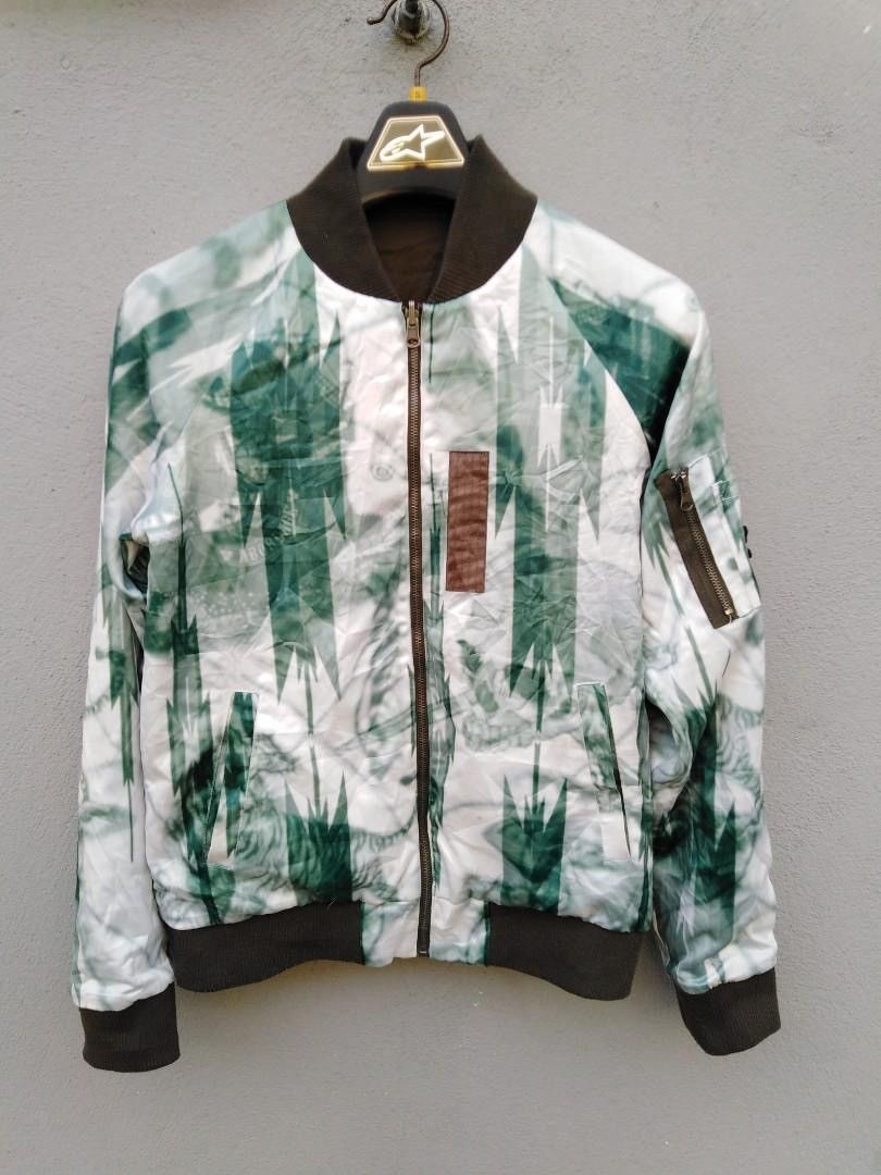 Japanese Brand Abordage Reversible Sukajan Skull x Navajo Bomber Size US M / EU 48-50 / 2 - 1 Thumbnail
