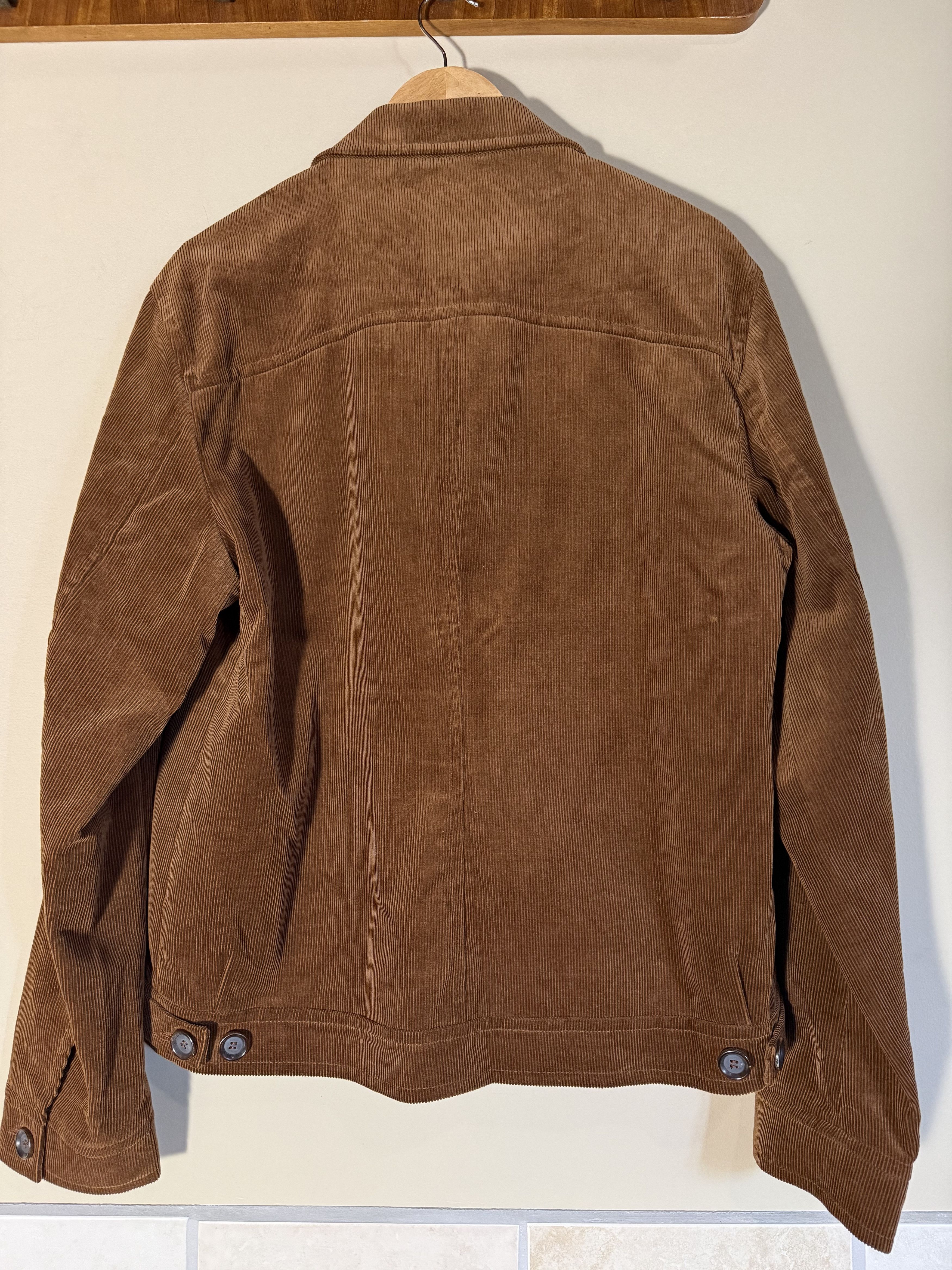 Oliver Spencer Oliver Spencer Corduroy Chestnut Button Jacket, Men's 42 Size US M / EU 48-50 / 2 - 4 Thumbnail