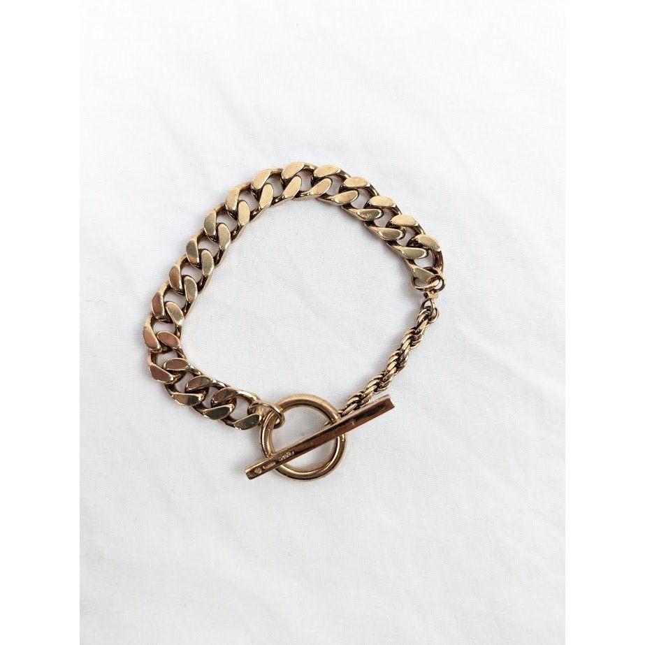 Bottega Veneta o1rshd1 Size:L/ Gold Sterling Silver Bracelet in Yellow Gold Size ONE SIZE - 6 Thumbnail