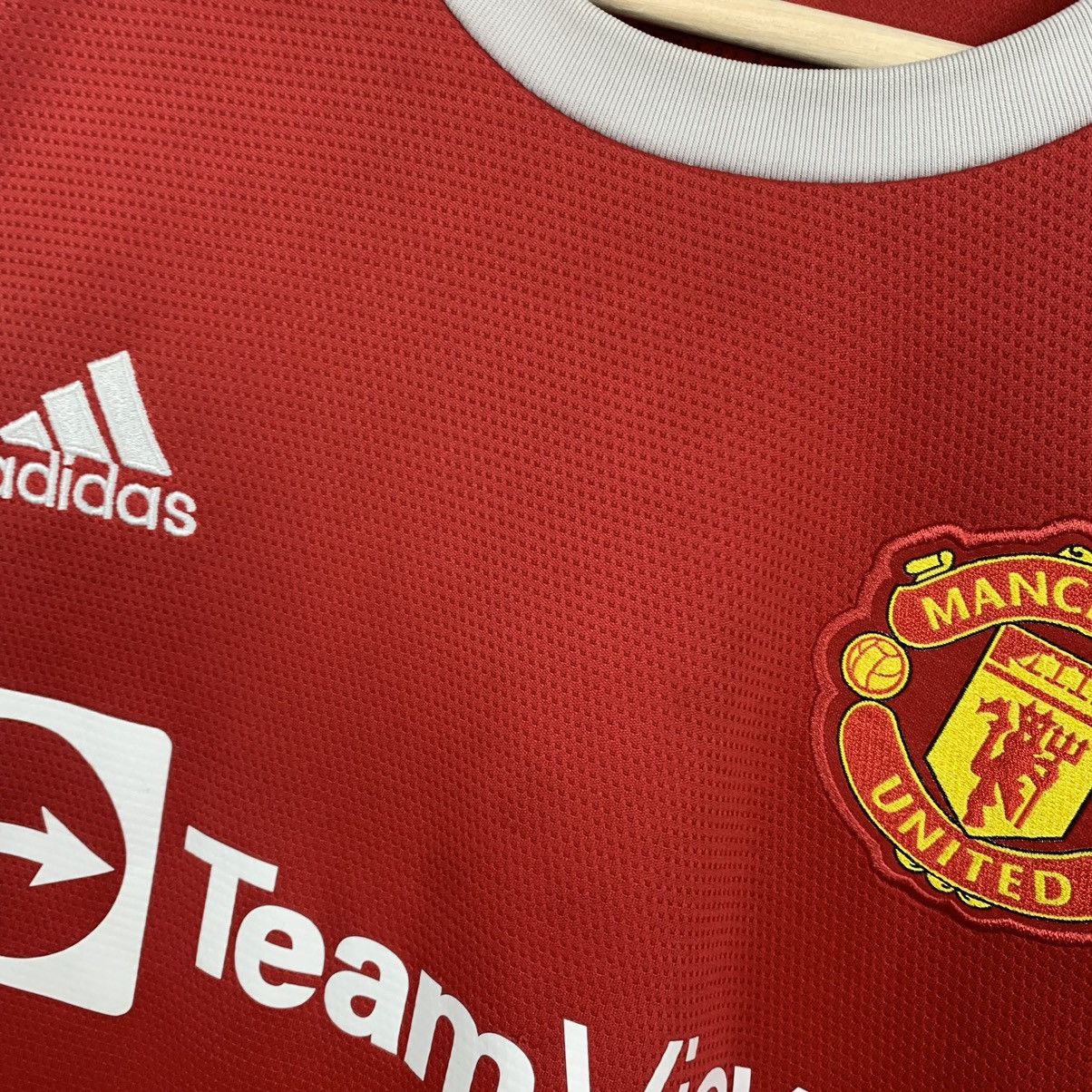 Adidas Adidas Manchester United 21/22 Home Soccer Jersey Shirt Kit Size US L / EU 52-54 / 3 - 15 Thumbnail