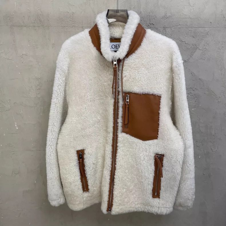 Loewe loewe beige fur-lined full-fur coat 2506-Nextarrow Size US S / EU 44-46 / 1 - 1 Thumbnail