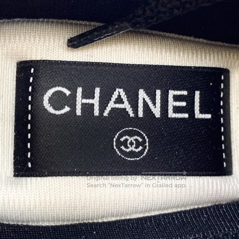 Chanel Chanel 25B Black Cowhide Lace-up Casual Flat Panda Sneaker Size US 5.5 / IT 35.5 - 7 Thumbnail