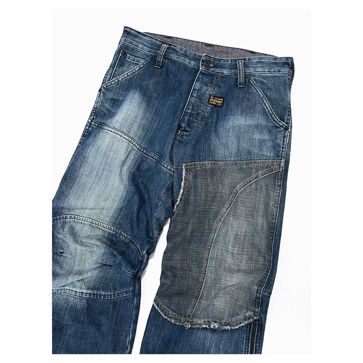 G-Star G-STAR Biker Jeans Size US 31 - 2 Thumbnail