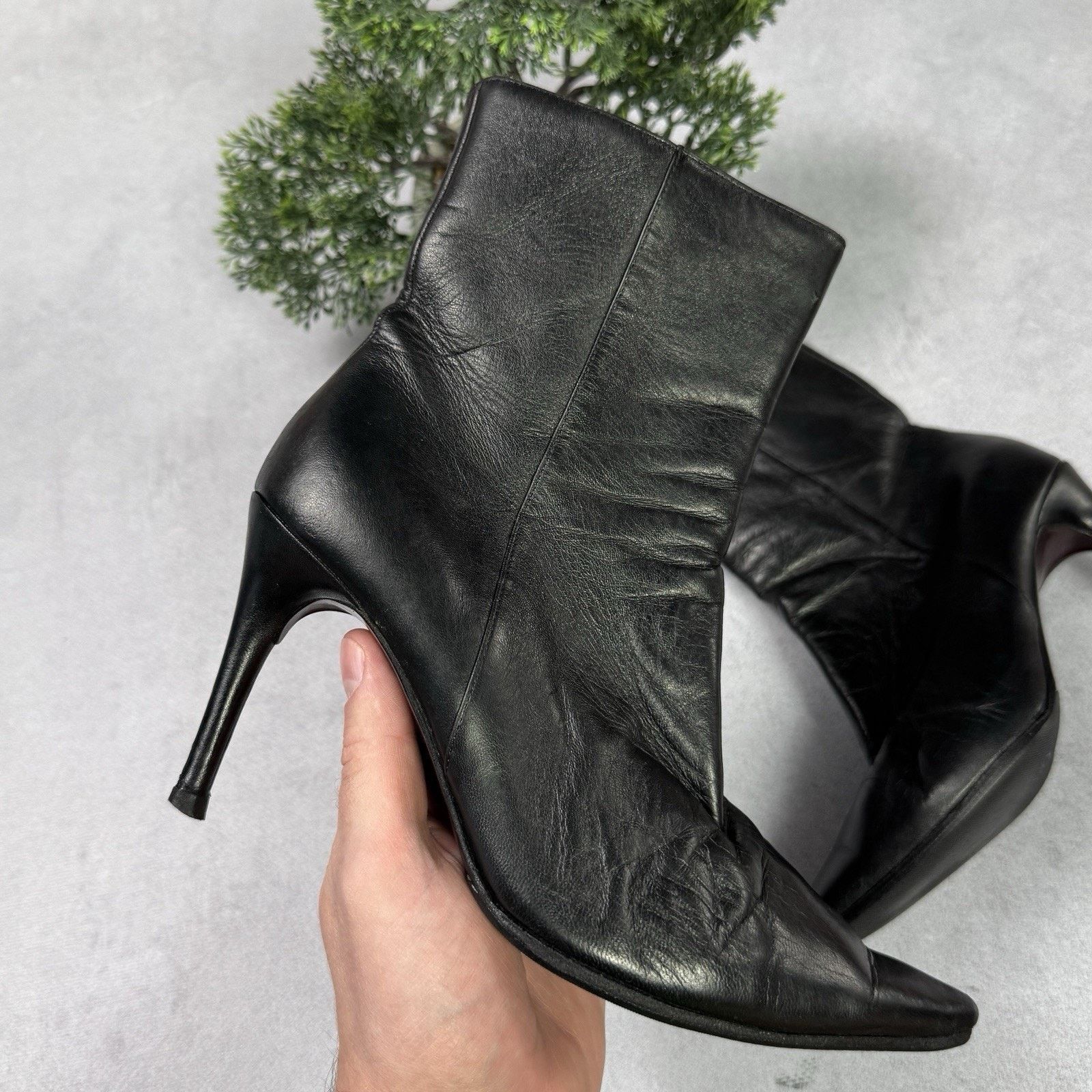 Gucci Gucci Leather Women Heel Boot Size 35 US 5 Size US 5 / IT 35 - 2 Thumbnail