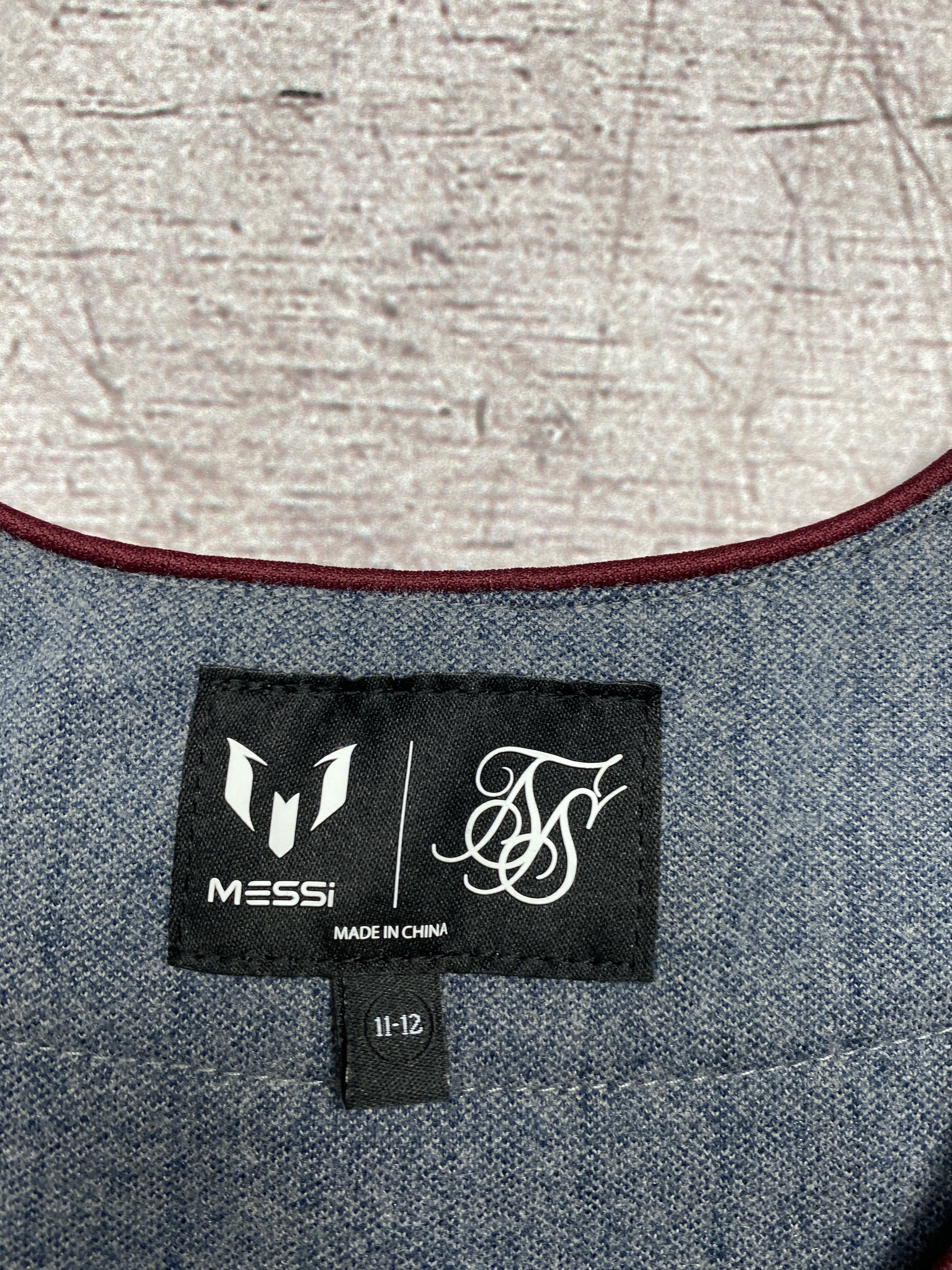 Vintage Sik Silk x Messi Mens Jersey T-Shirt Size US S / EU 44-46 / 1 - 5 Thumbnail