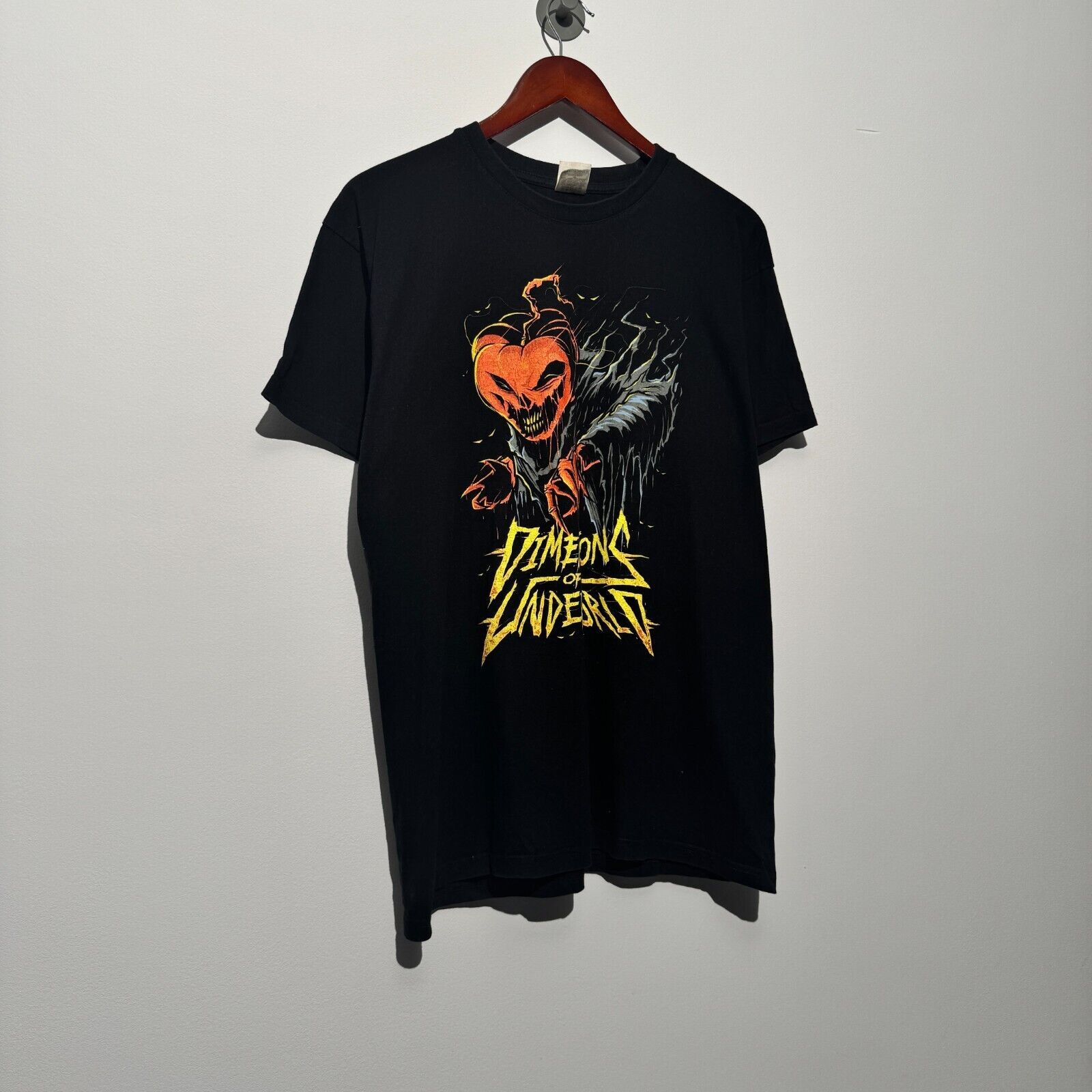 Vintage Vintage Unisex Black Cotton T-Shirt Size M Underworld Y2K Size US M / EU 48-50 / 2 - 2 Thumbnail