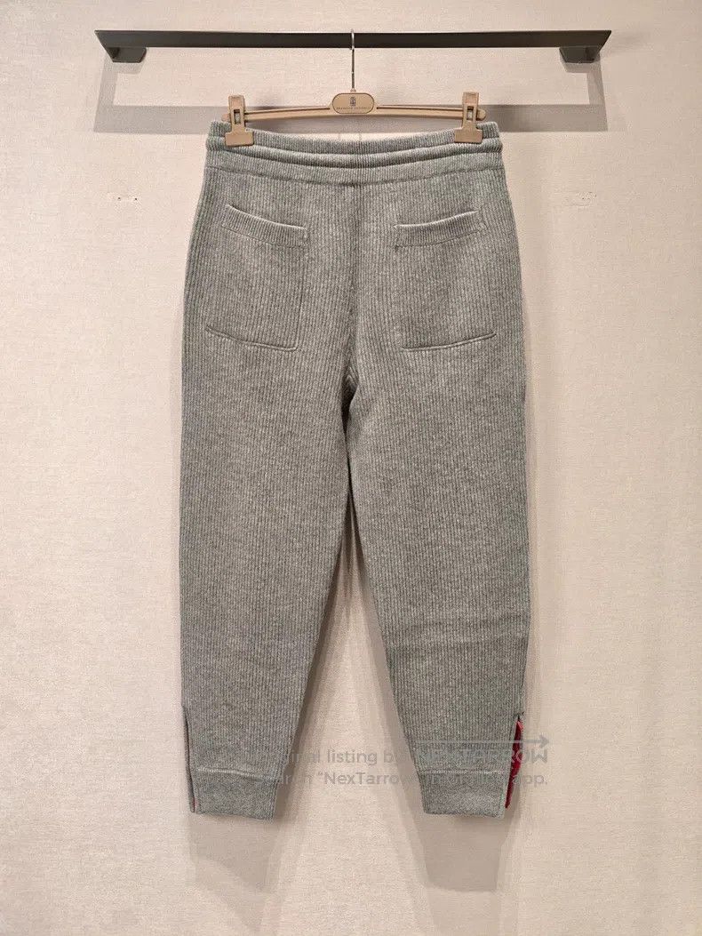 Brunello Cucinelli Brunello Cucinelli size XL Cashmere drawstring sport pants Size US 31 - 6 Thumbnail