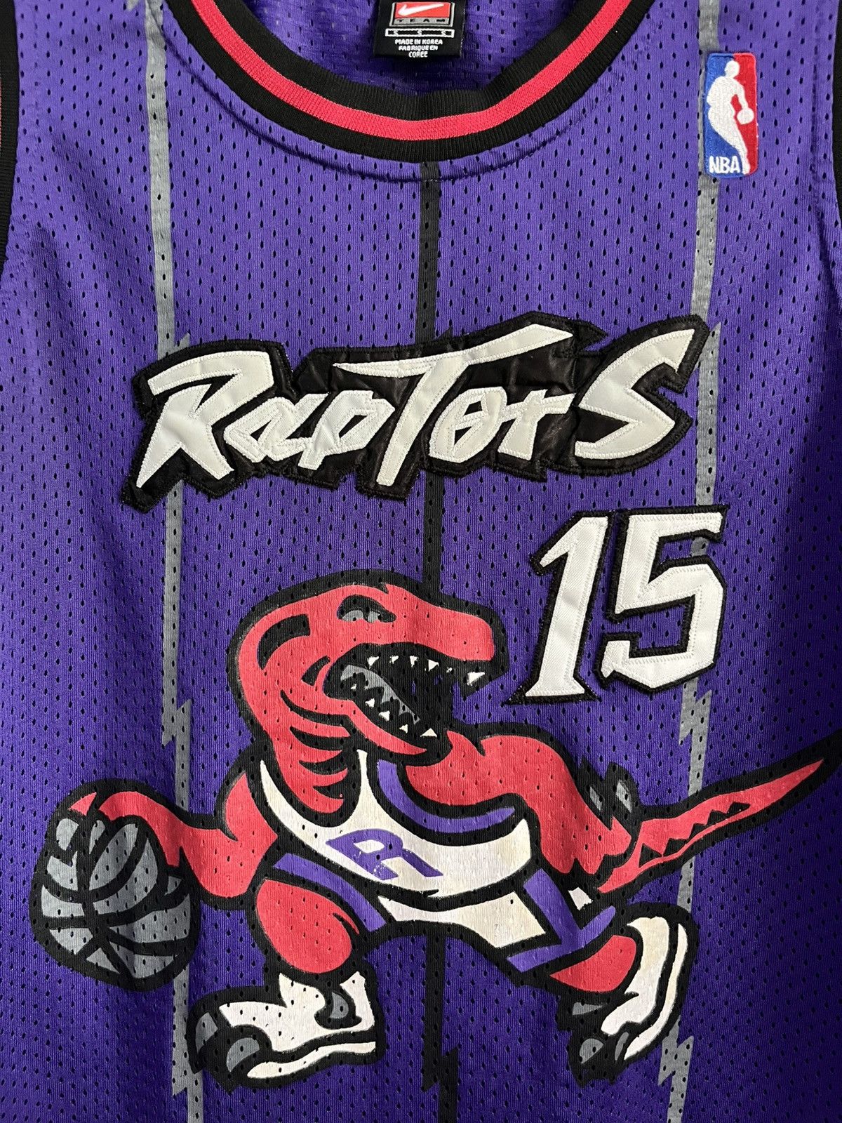 NBA 1990s Toronto raptors vince carter 15 #H1 Size US S / EU 44-46 / 1 - 6 Thumbnail