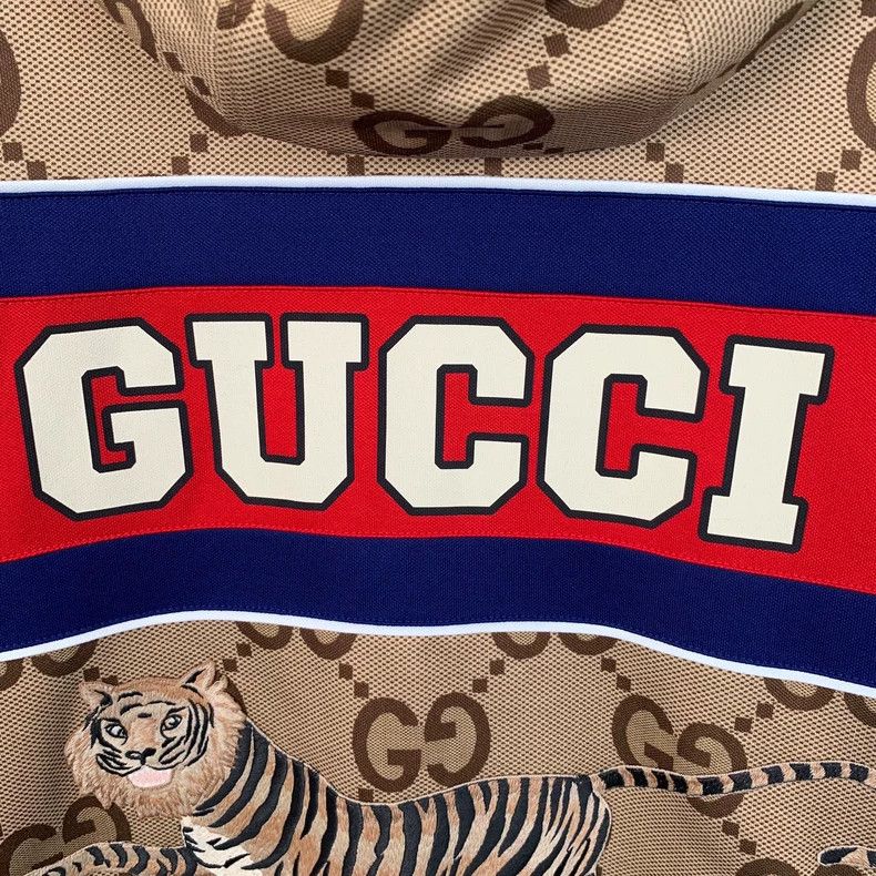 Gucci Gucci 22 Year of the Tiger Limited Brown Old Flower Full Pr Size US M / EU 48-50 / 2 - 5 Thumbnail