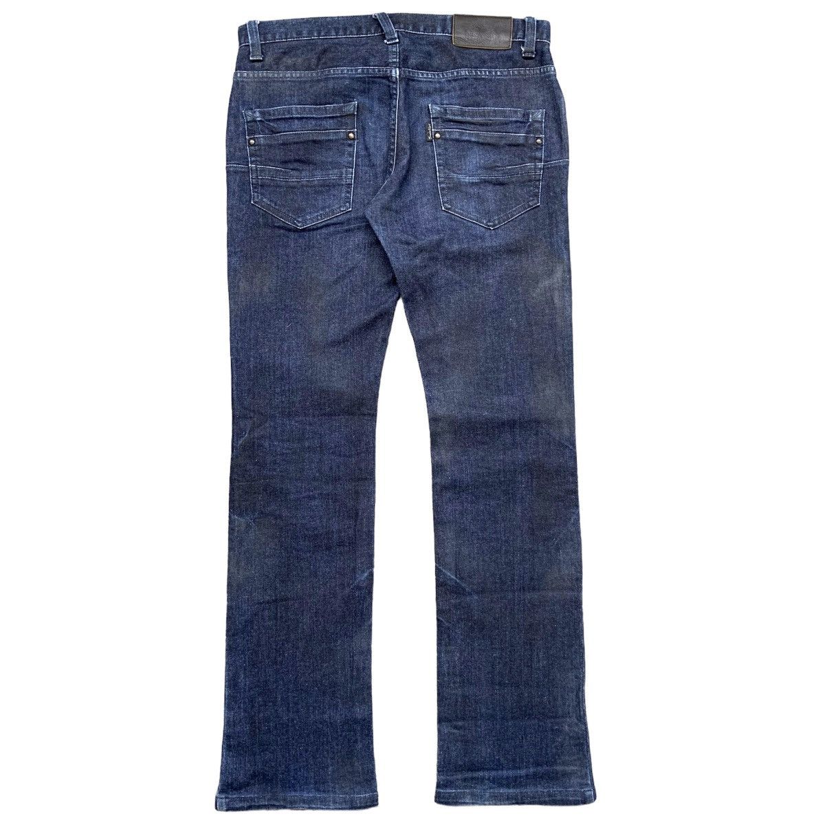 If Six Was Nine × Le Grande Bleu (L.G.B.) × Tornado Mart Tornado Mart Distressed Denim Jeans Size US 32 / EU 48 - 3 Thumbnail