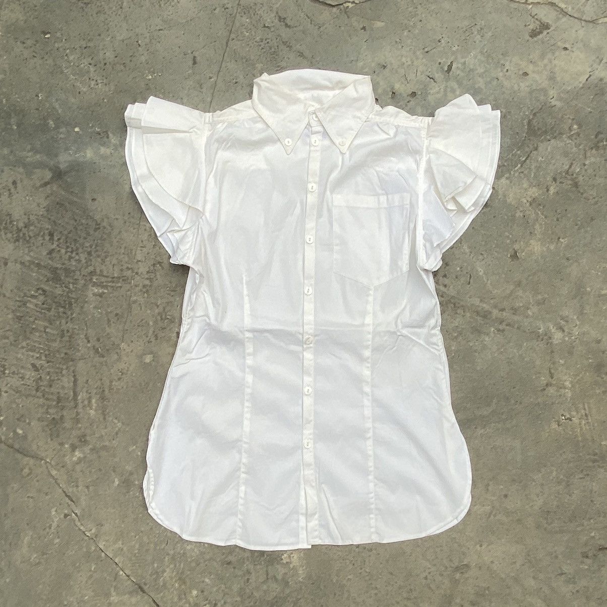 Jean Paul Gaultier Jean Paul Gaultier Pointed Shirt Size S / US 4 / IT 40 - 1 Thumbnail