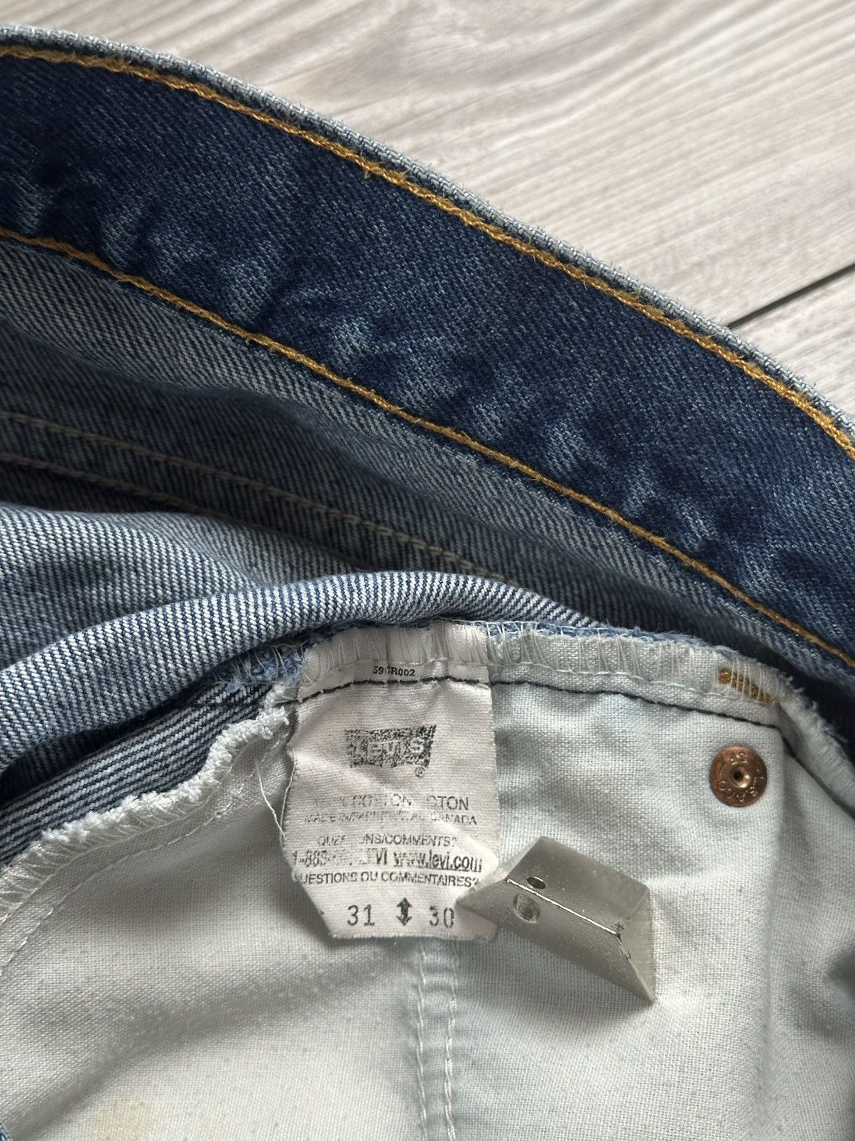 Levi's Vintage 90’s Levi’s Orange Tab Jeans Size US 30 / EU 46 - 4 Thumbnail