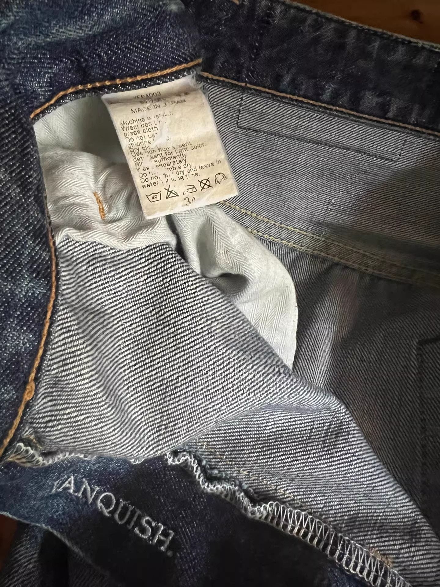 Fragment Design Vanquish & Fragment Denim Jeans Size US 34 / EU 50 - 8 Thumbnail