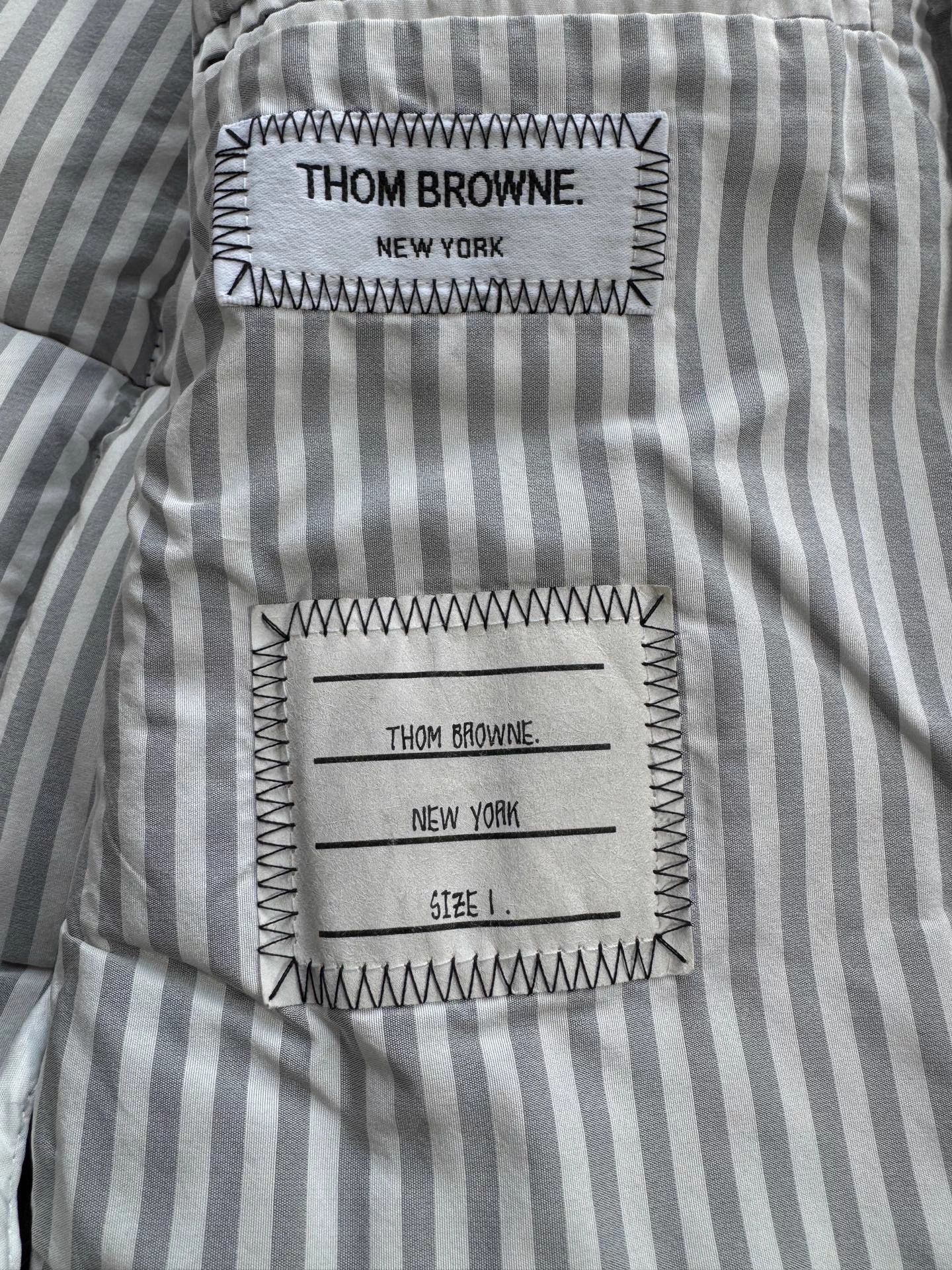 Thom Browne Thom Browne Wool Plaid Down Jacket Size 1 Size US S / EU 44-46 / 1 - 5 Thumbnail
