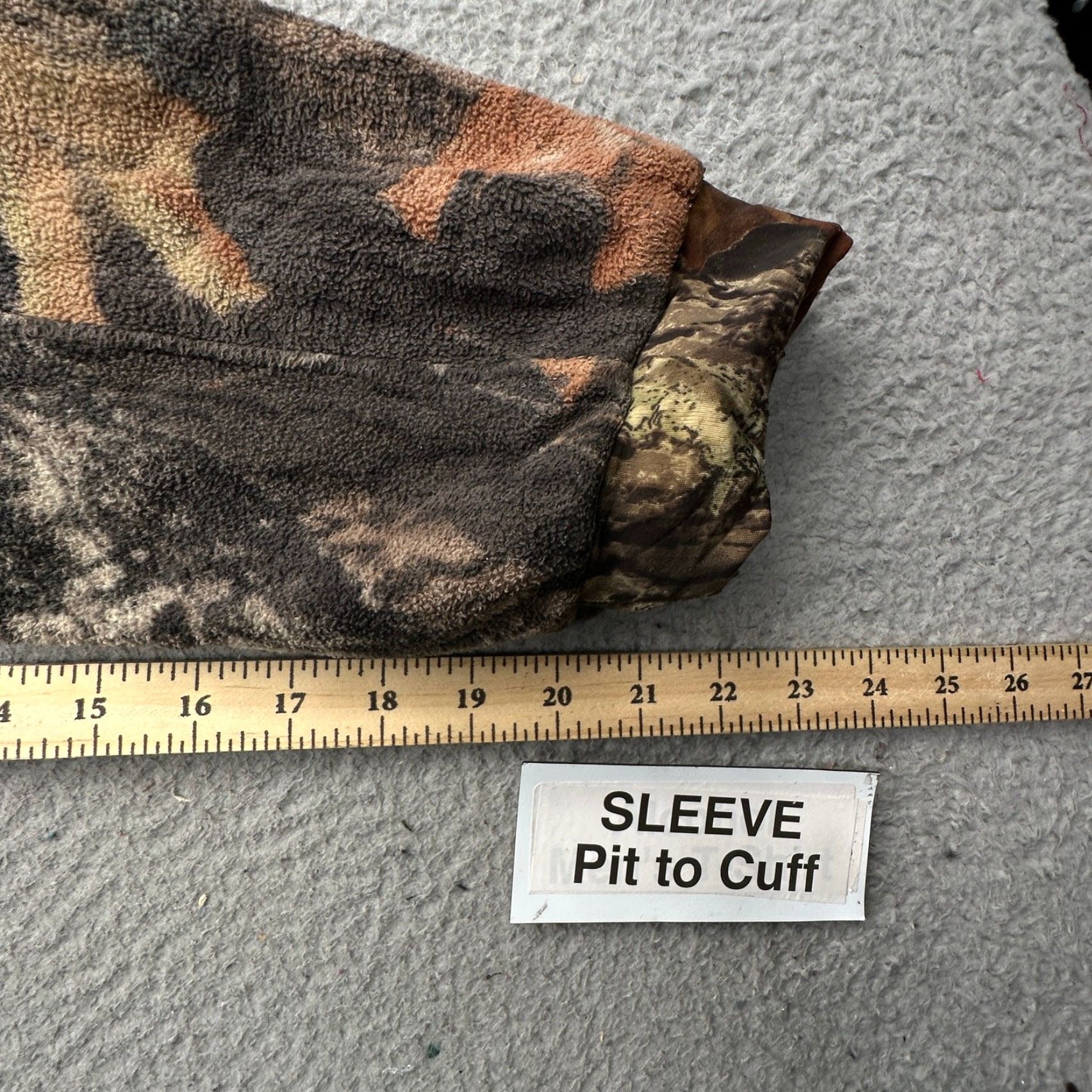 Vintage VINTAGE Guided Series Scent Core Camouflage Hunting Fleece Jacket Mens XL Size US XL / EU 56 / 4 - 3 Thumbnail