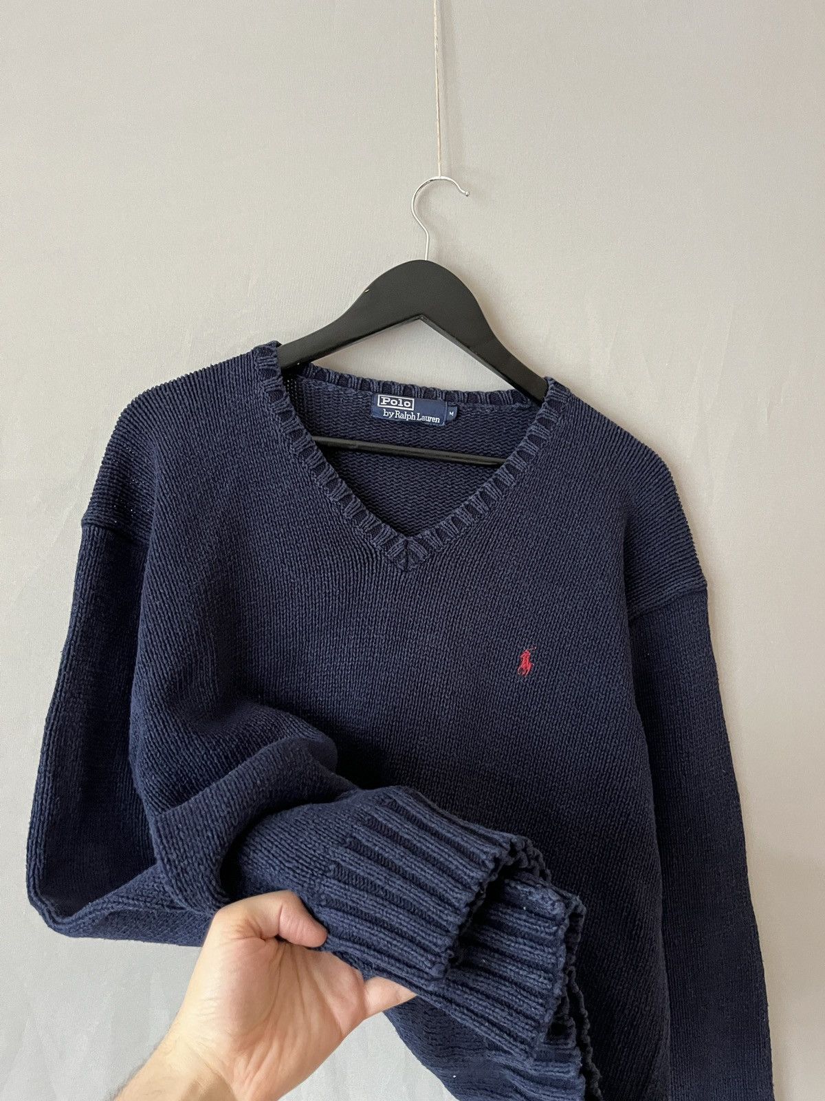 Polo Ralph Lauren × Vintage Polo Ralph Lauren Vintage Heavy Knit Hong Kong Iconic Sweate Size US M / EU 48-50 / 2 - 10 Thumbnail