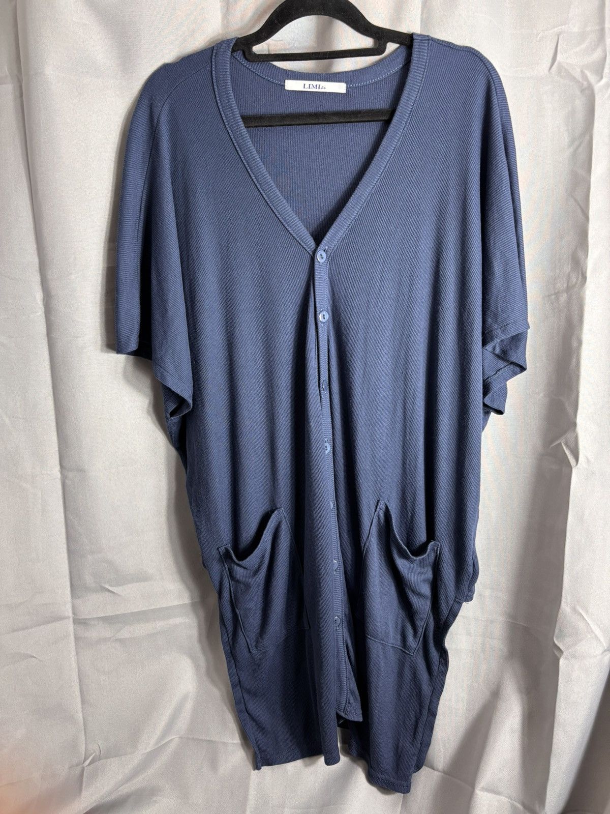 Limi Feu Limi Feu Yohji Yamamoto Asymmetric Long Knit Cardigan. Size S / US 4 / IT 40 - 1 Thumbnail