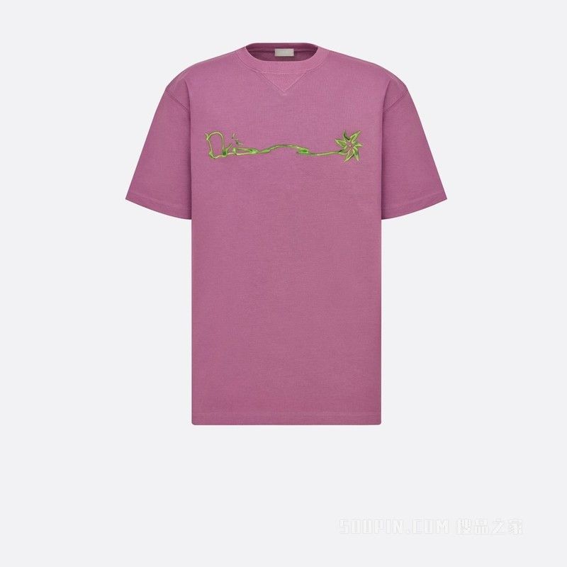 image of Dior O1Bcso1Str0324 T-Shirt In Pink, Men's (Size Small)