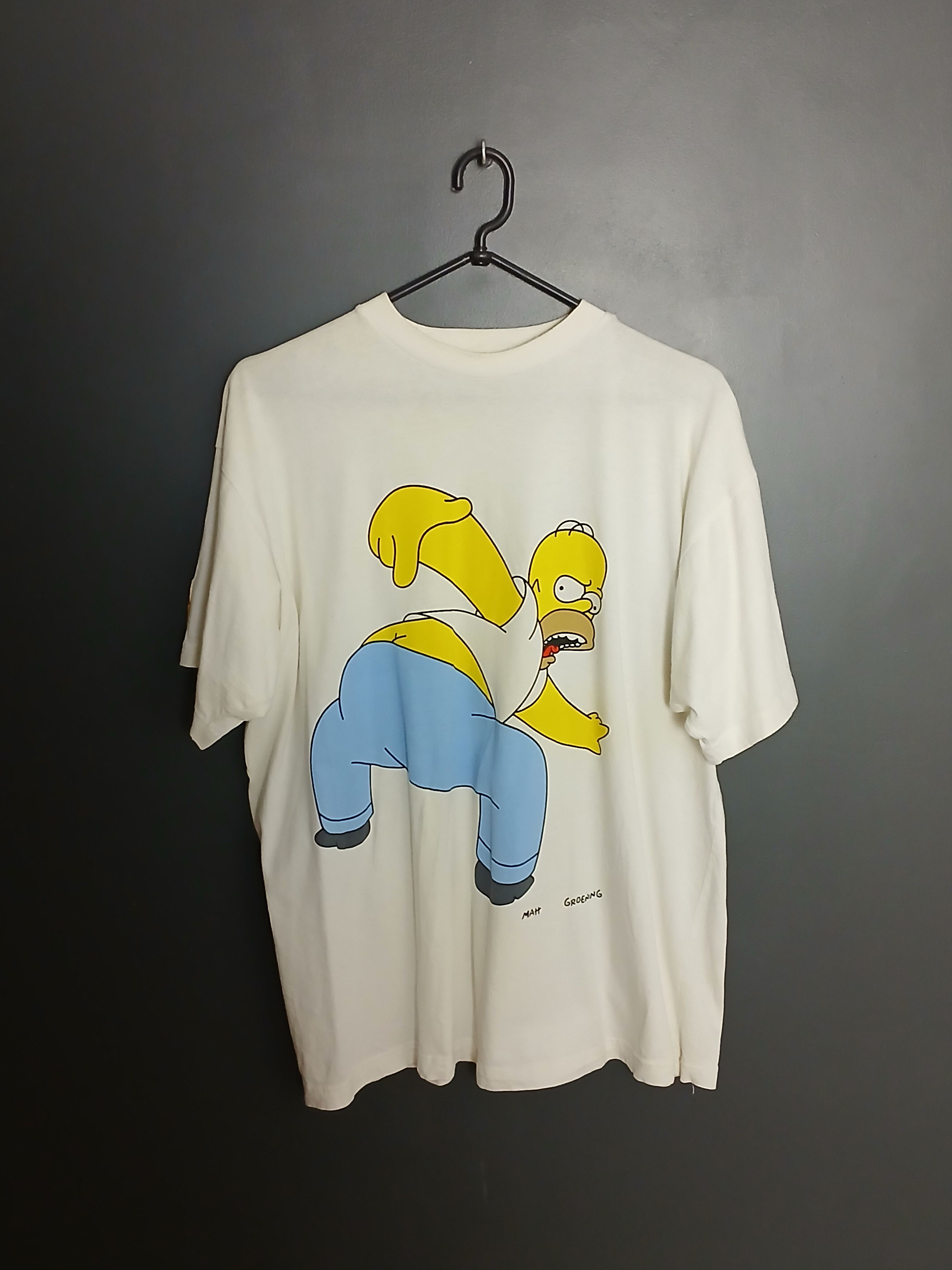 Cartoon Network × The Simpsons × Vintage Vintage 1999 The Simpsons Homer Simpson T-Shirt Size US L / EU 52-54 / 3 - 1 Thumbnail