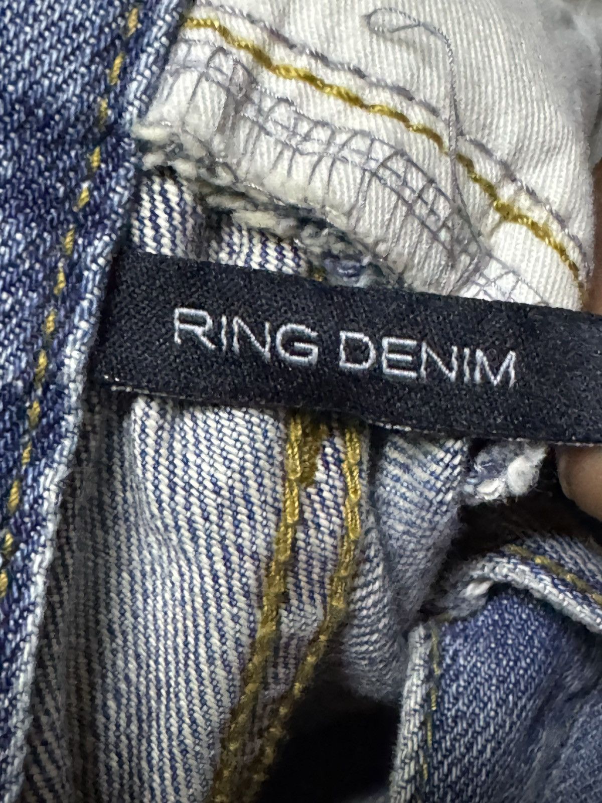 Uniqlo Vintage Japanese Brand Uniqlo Ring Light Wash Loose Jeans Size US 31 - 13 Thumbnail