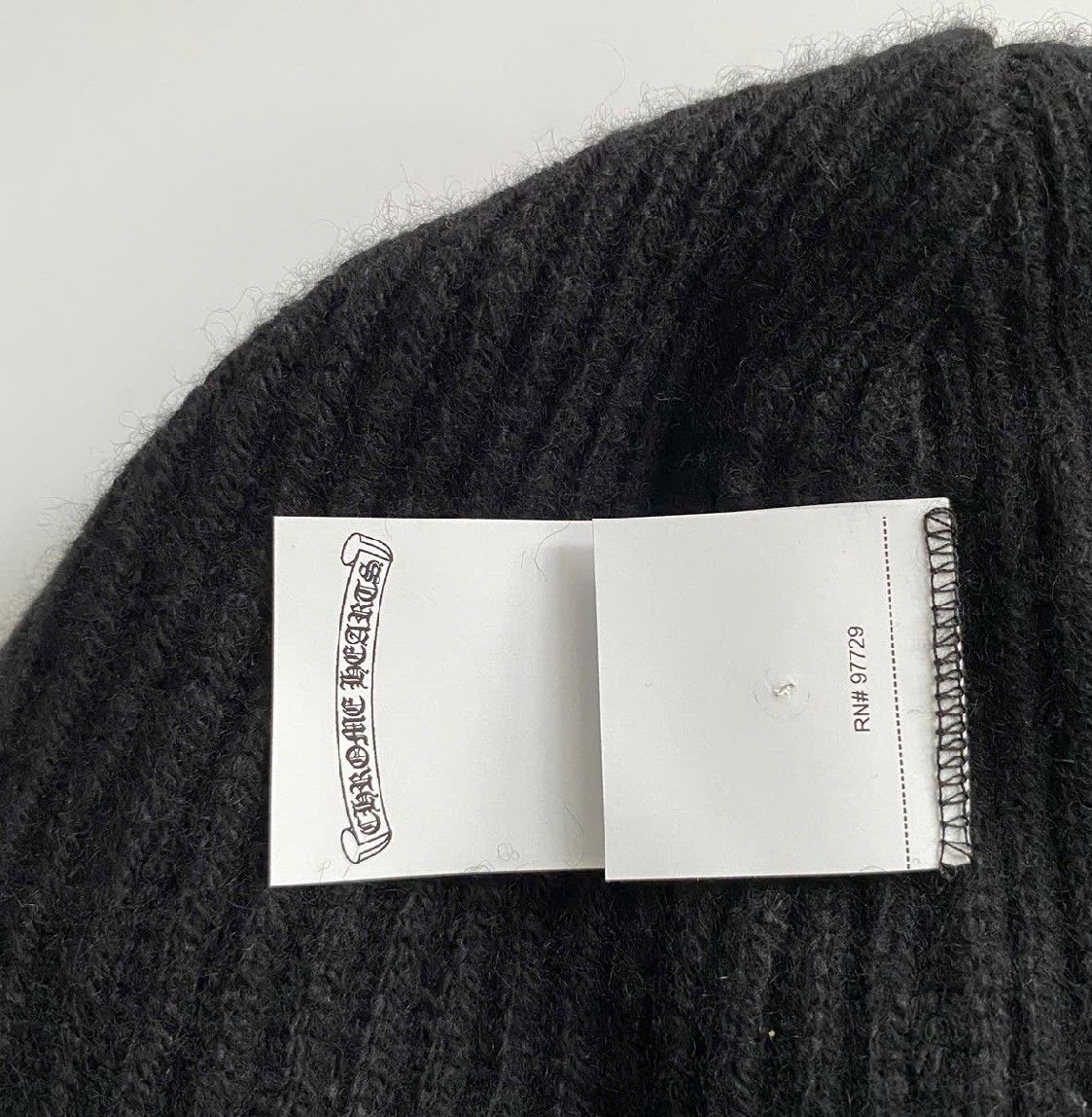 Chrome Hearts Chrome Hearts BIG DADDY cashmere beanie black Size ONE SIZE - 5 Thumbnail