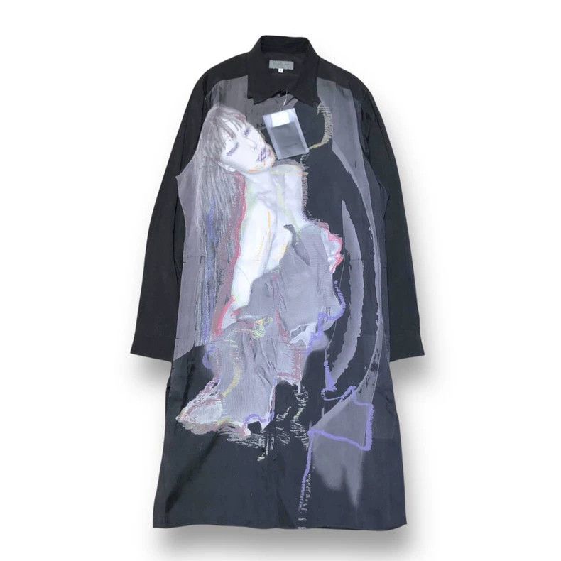 Yohji Yamamoto Yohji Yamamoto Polka-dot shirt Size US L / EU 52-54 / 3 - 1 Thumbnail