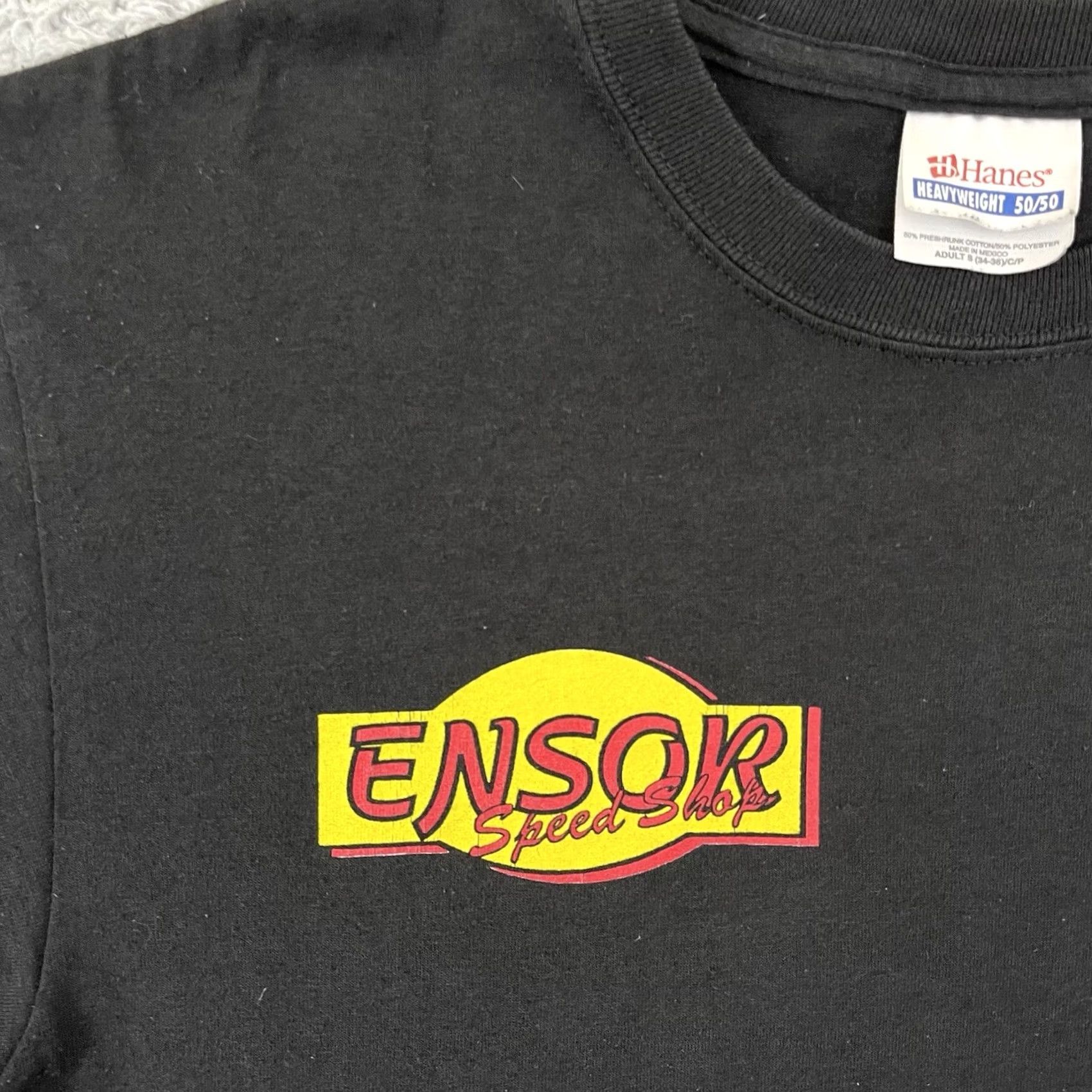 Hanes VINTAGE Hanes All Sport T-Shirt Black 90s Racing Sprint Car Outdoor Men S Short Sleeve Crew Neck Logo Size US S / EU 44-46 / 1 - 4 Thumbnail