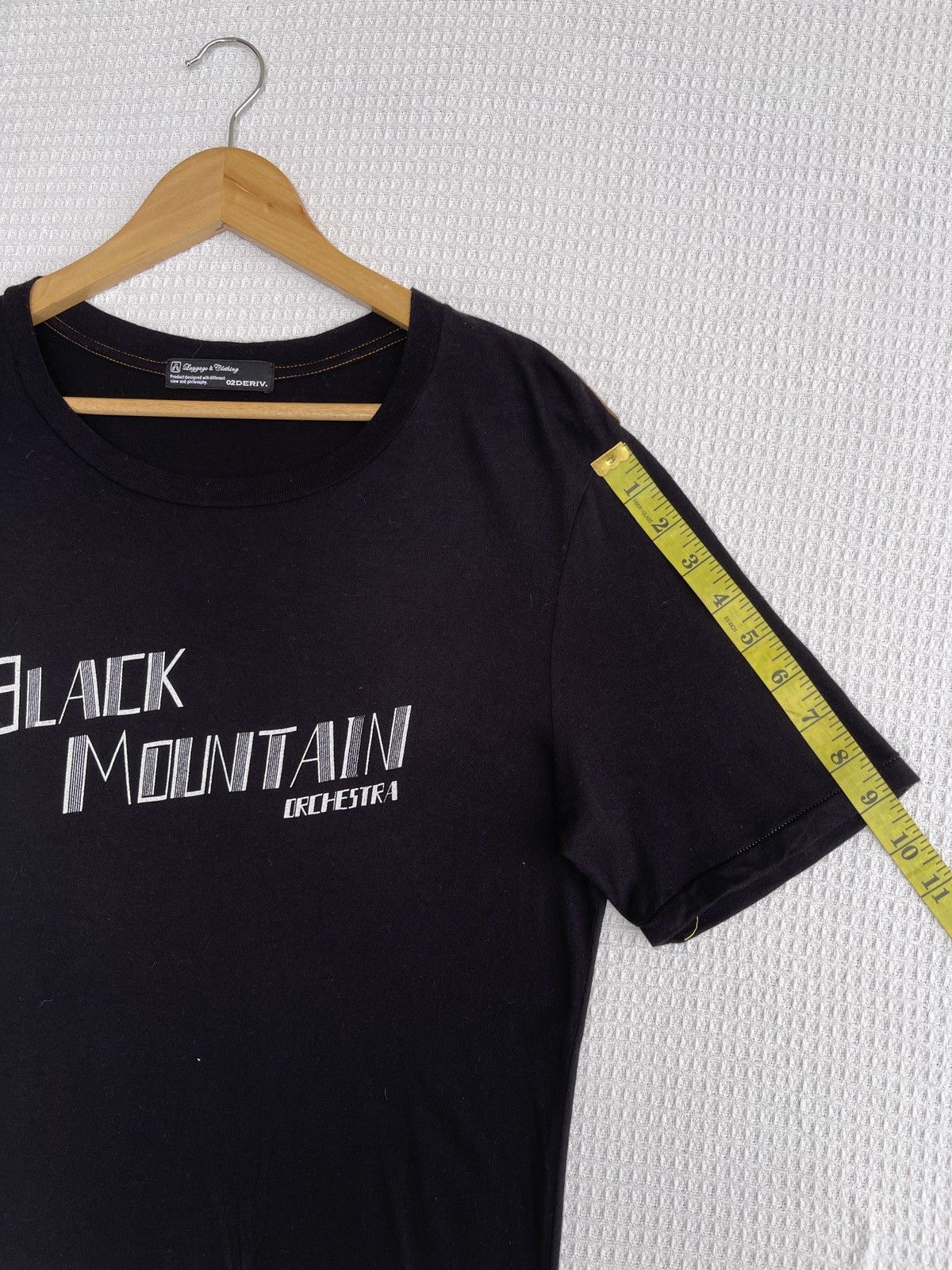 02DERIV. LastDrop🔥02Deriv Black Mountain Orchestar Japan Designer Tee Size US L / EU 52-54 / 3 - 14 Thumbnail