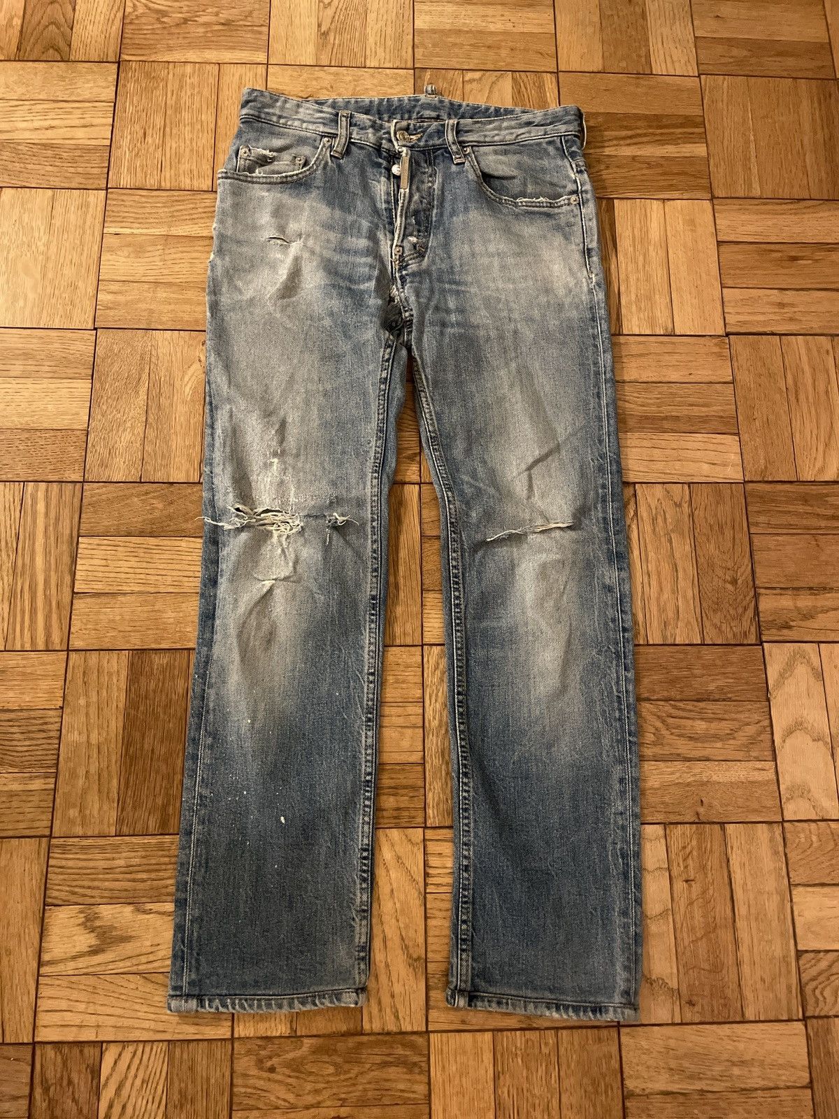 Dsquared2 Dsquared Ripped Jeans Size US 28 / EU 44 - 1 Thumbnail