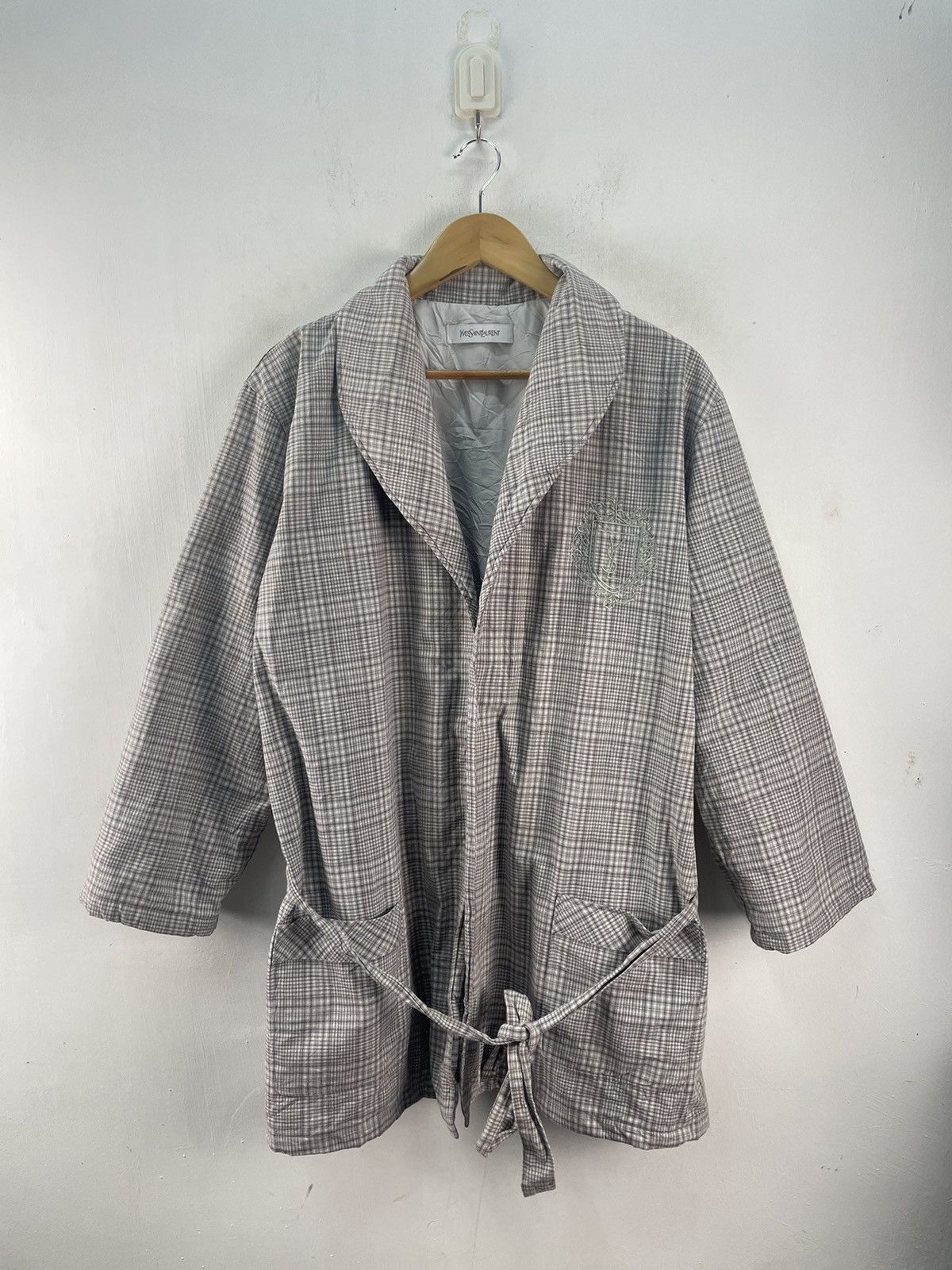 Yves Saint Laurent Vintage Yves Saint Laurent Bath Robe Pyjamas Kimono One Size Size US L / EU 52-54 / 3 - 2 Thumbnail