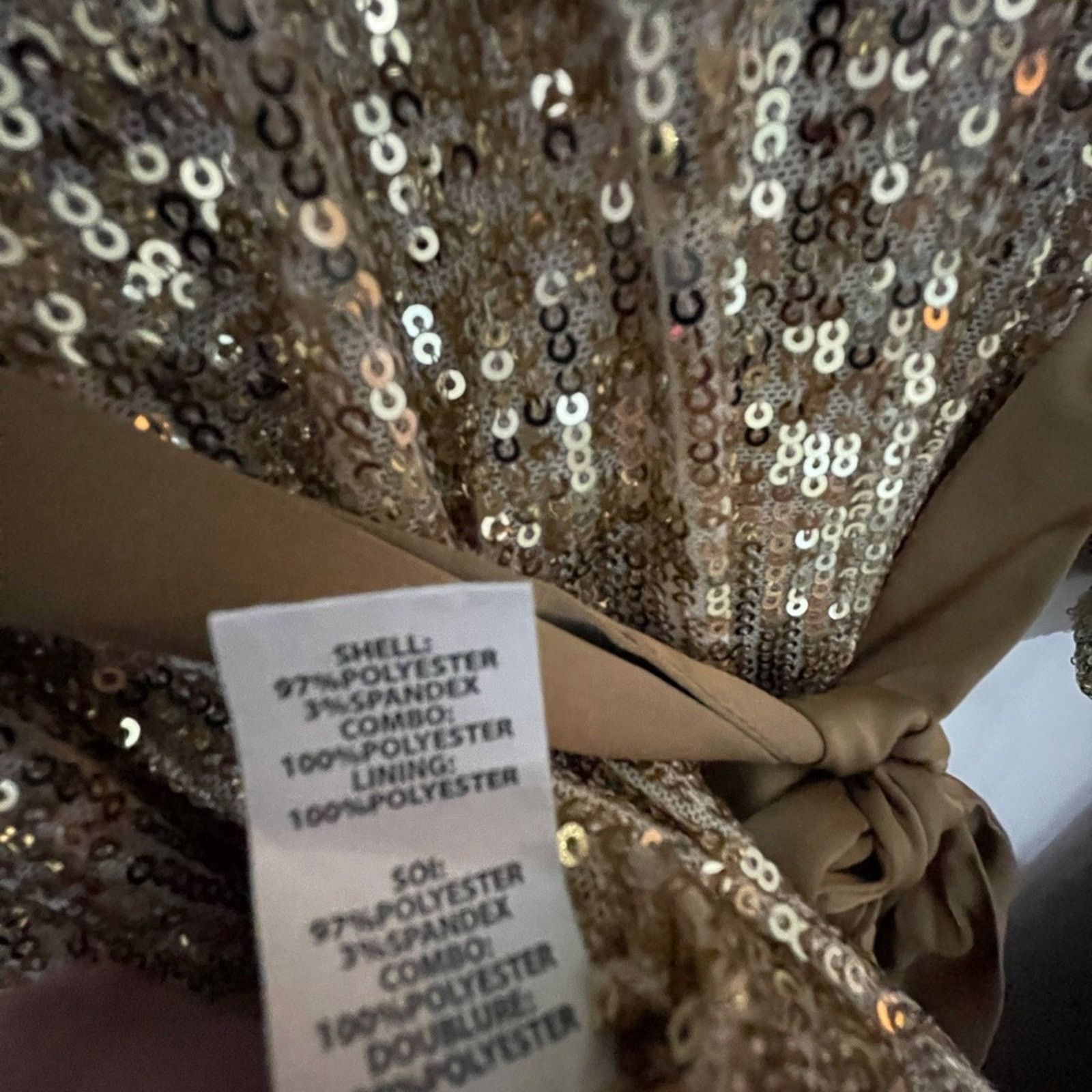 Ramy Brook Ramy brook gold sequin dress gorgeous!! Size M / US 6-8 / IT 42-44 - 6 Thumbnail