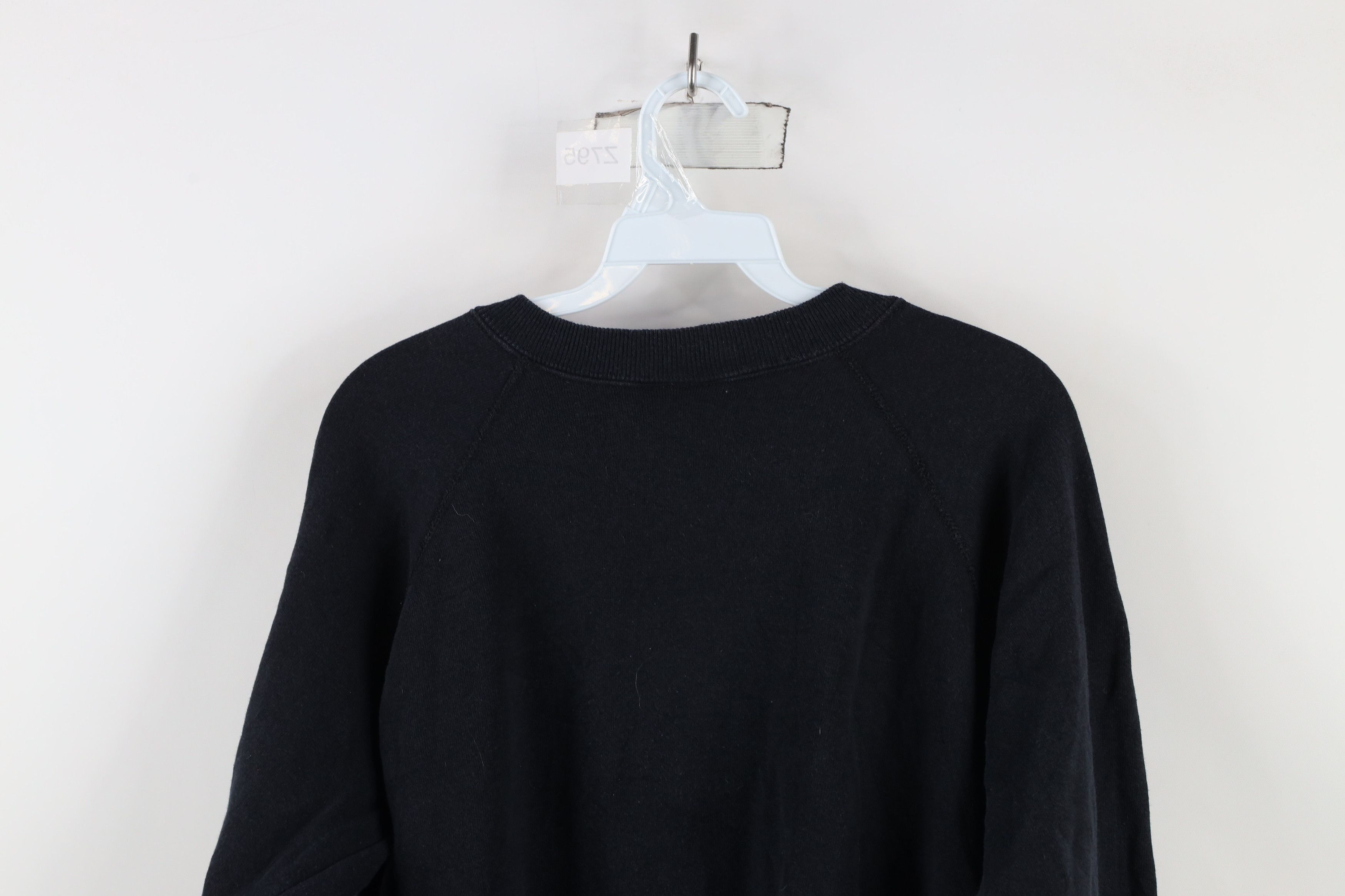 Vintage Vintage 80s 90s Streetwear Crewneck Sweatshirt Black USA Size XL / US 12-14 / IT 48-50 - 6 Thumbnail