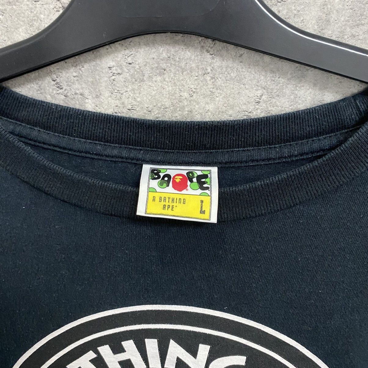 Bape Bape Long sleeve College Tee Size US L / EU 52-54 / 3 - 4 Thumbnail