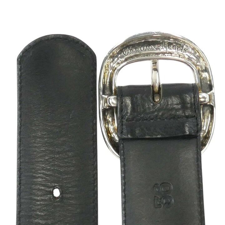 Chrome Hearts CHROME HEARTS GUNSLINGER BLT 1.5 BELT LEATHER SILVER Size 36 - 3 Thumbnail