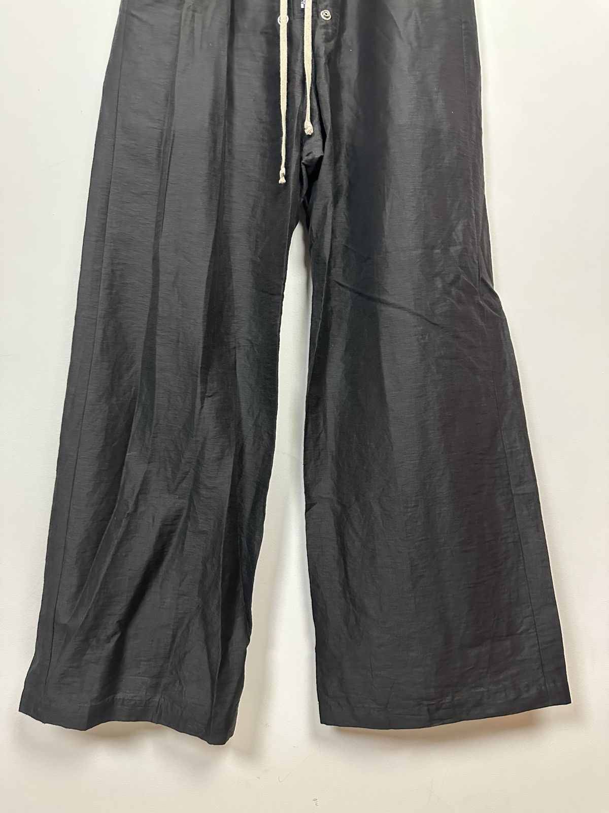 Rick Owens SS23 ‘EDFU’ Linen Blend Jumbo Belas Size US 30 / EU 46 - 3 Thumbnail
