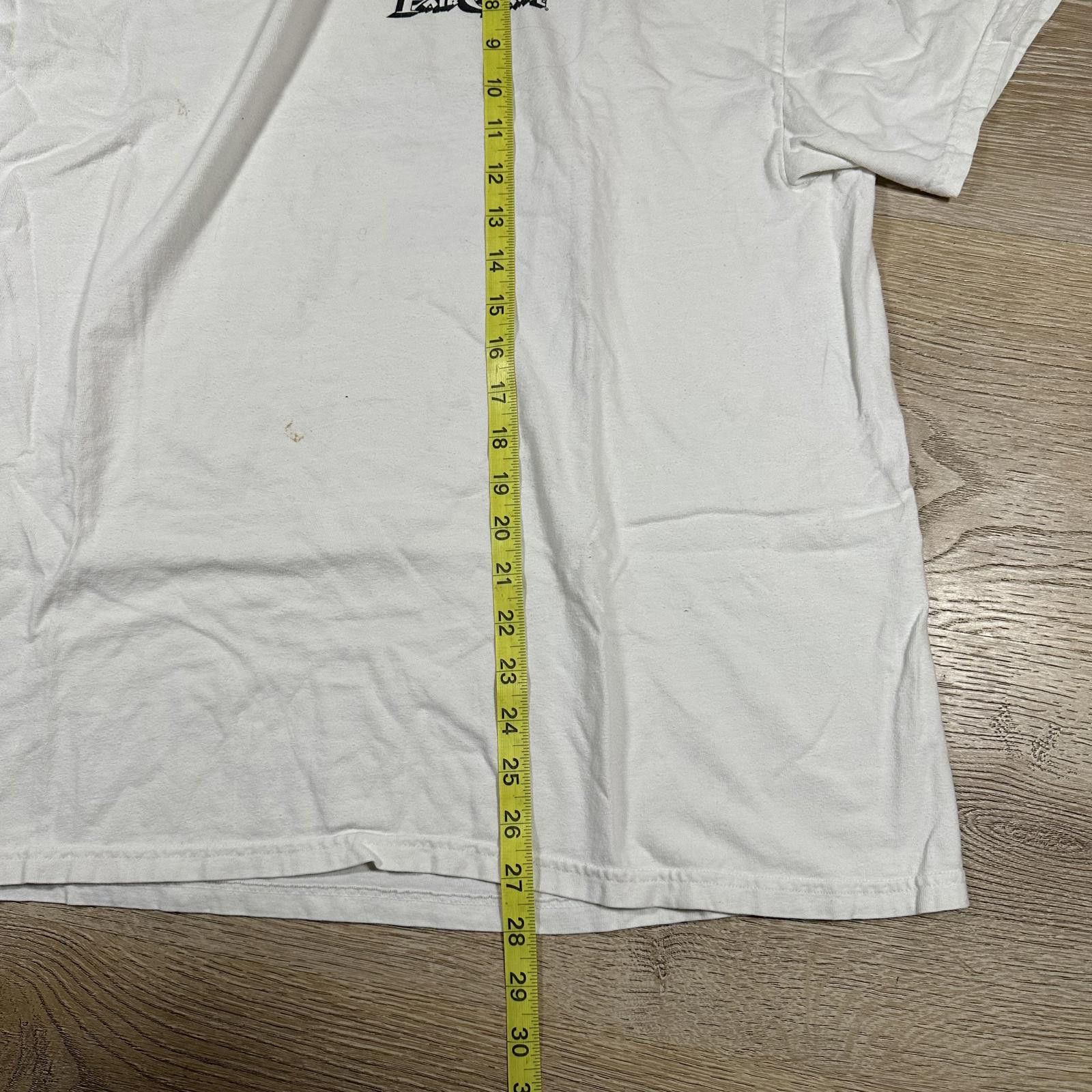 Hanes Hanes Men T-Shirt XL White Vintage Graphic Size US XL / EU 56 / 4 - 5 Thumbnail