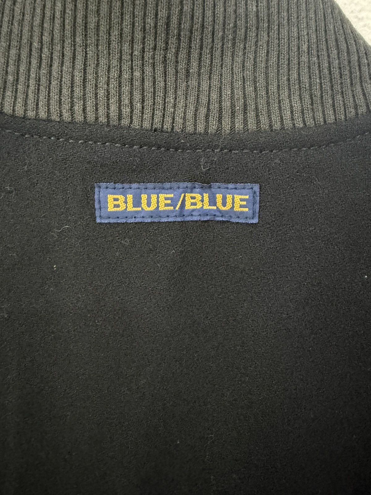 Blue Blue Japan BLUE BLUE JAPAN RAYON VARSITY JACKET MINIMALIST DESIGN RIRI Size US M / EU 48-50 / 2 - 9 Thumbnail