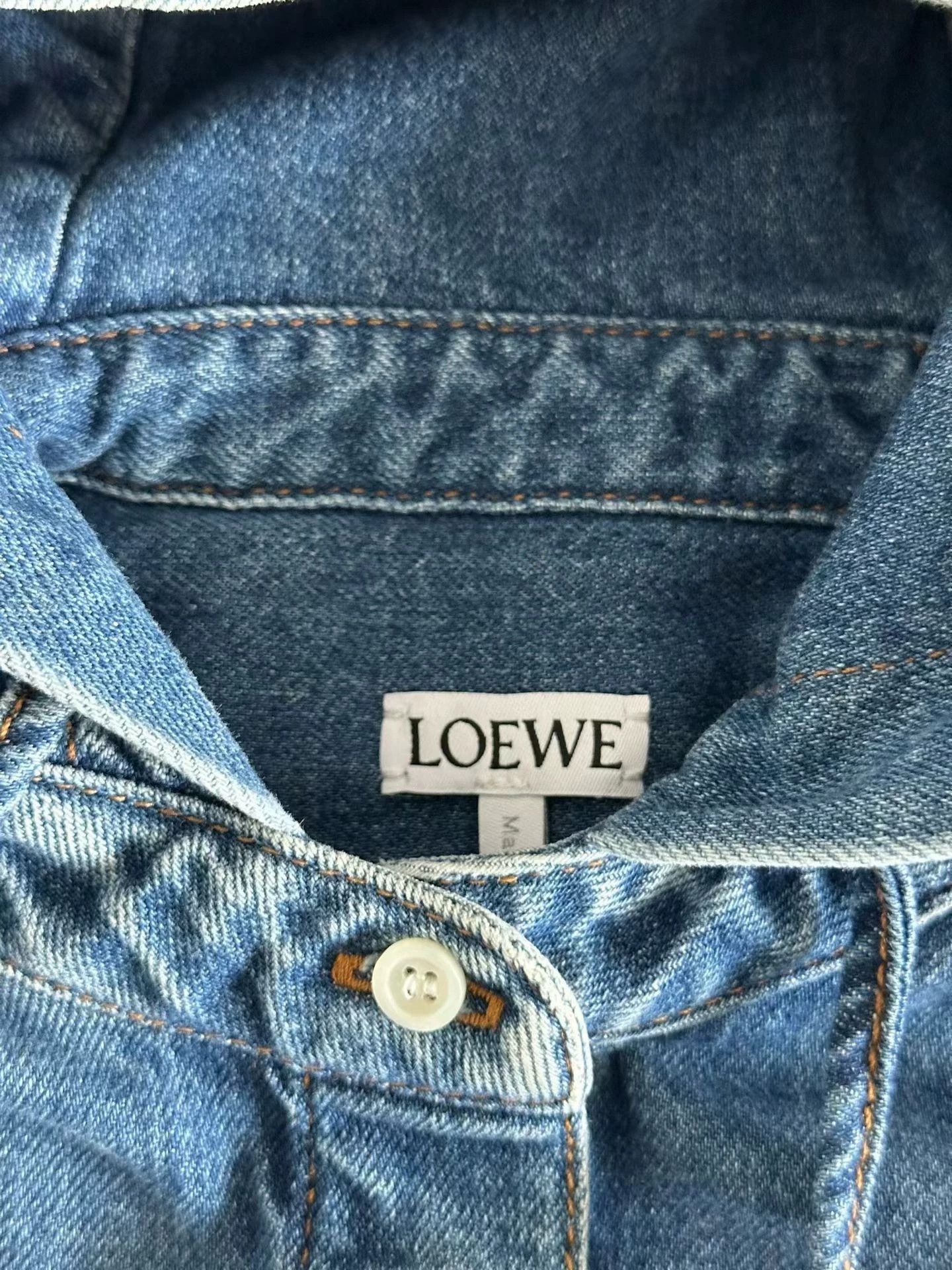 Loewe loewe denim jackets Size S / US 4 / IT 40 - 3 Thumbnail