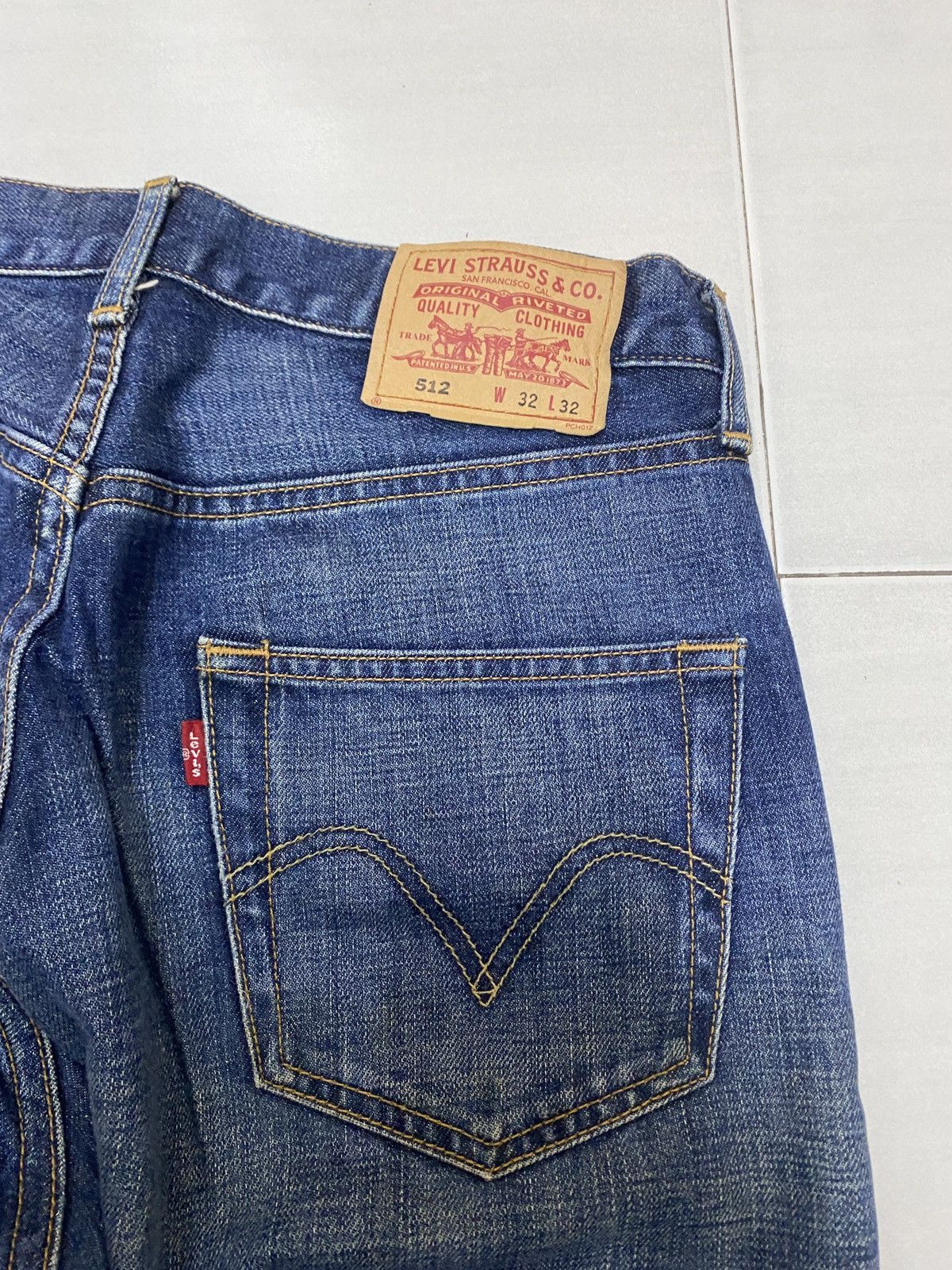 Levi's × Levi's Made & Crafted LEVIS VINTAGE 512 DENIM JEANS Size US 32 / EU 48 - 7 Thumbnail